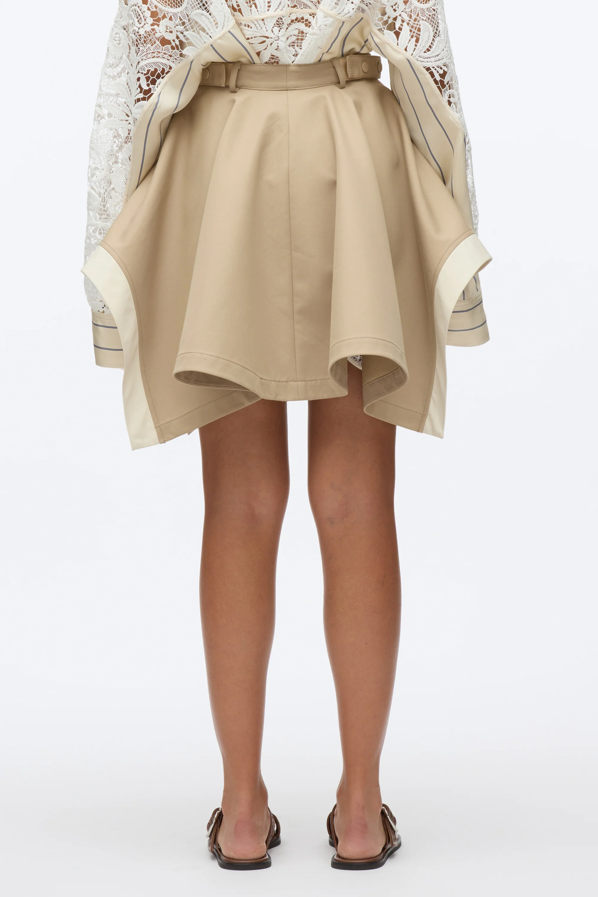 Flounce Handkerchief Mini Skirt - Image 4