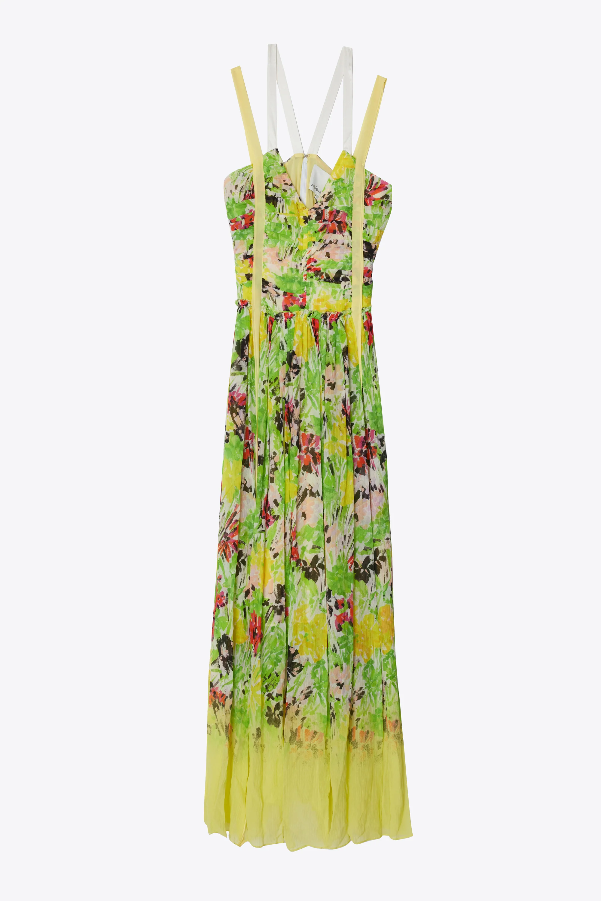 Flowerworks Degrade Ruched Gown - Image 2