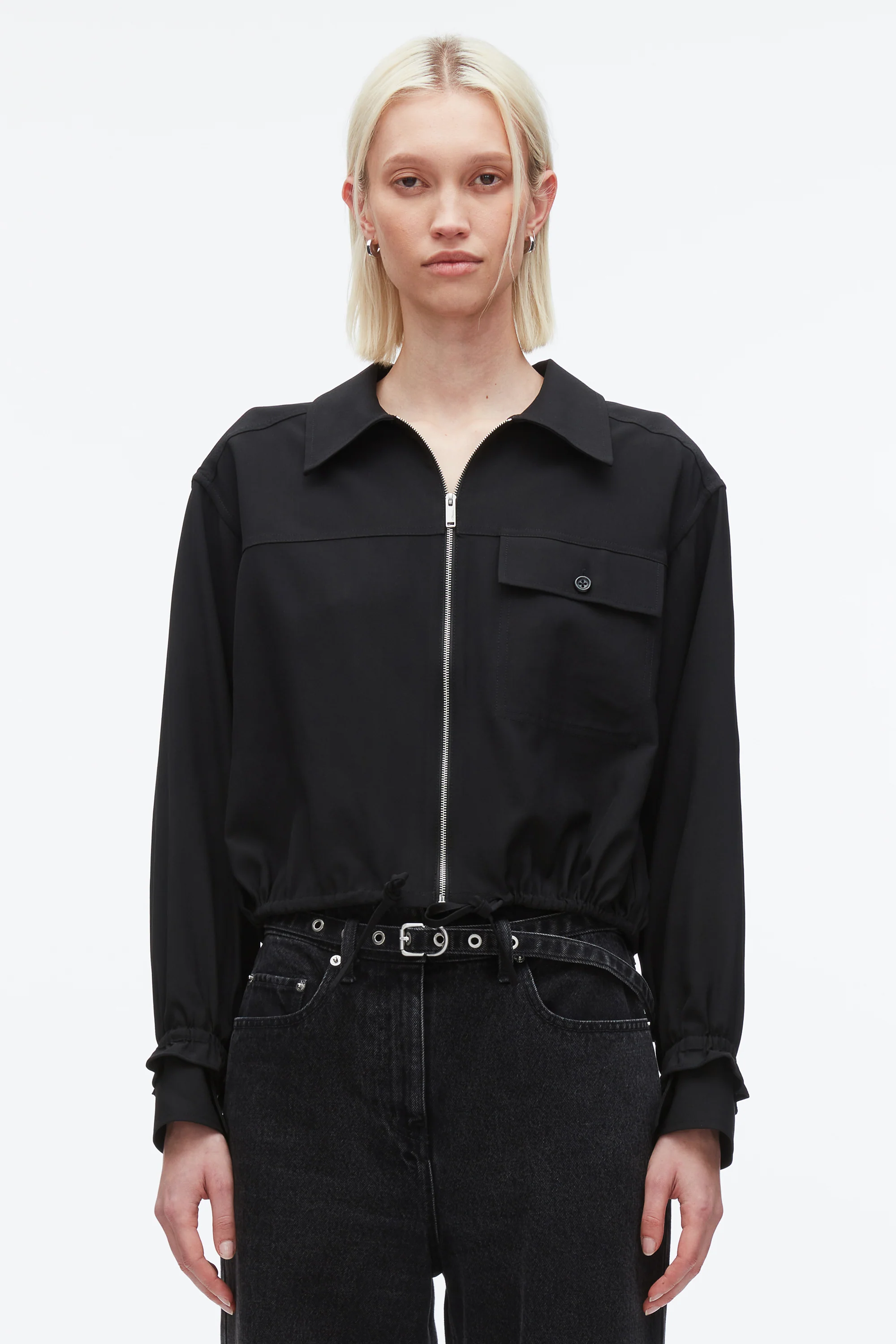 Fluid Tailoring Shirt Jacket - Image 3