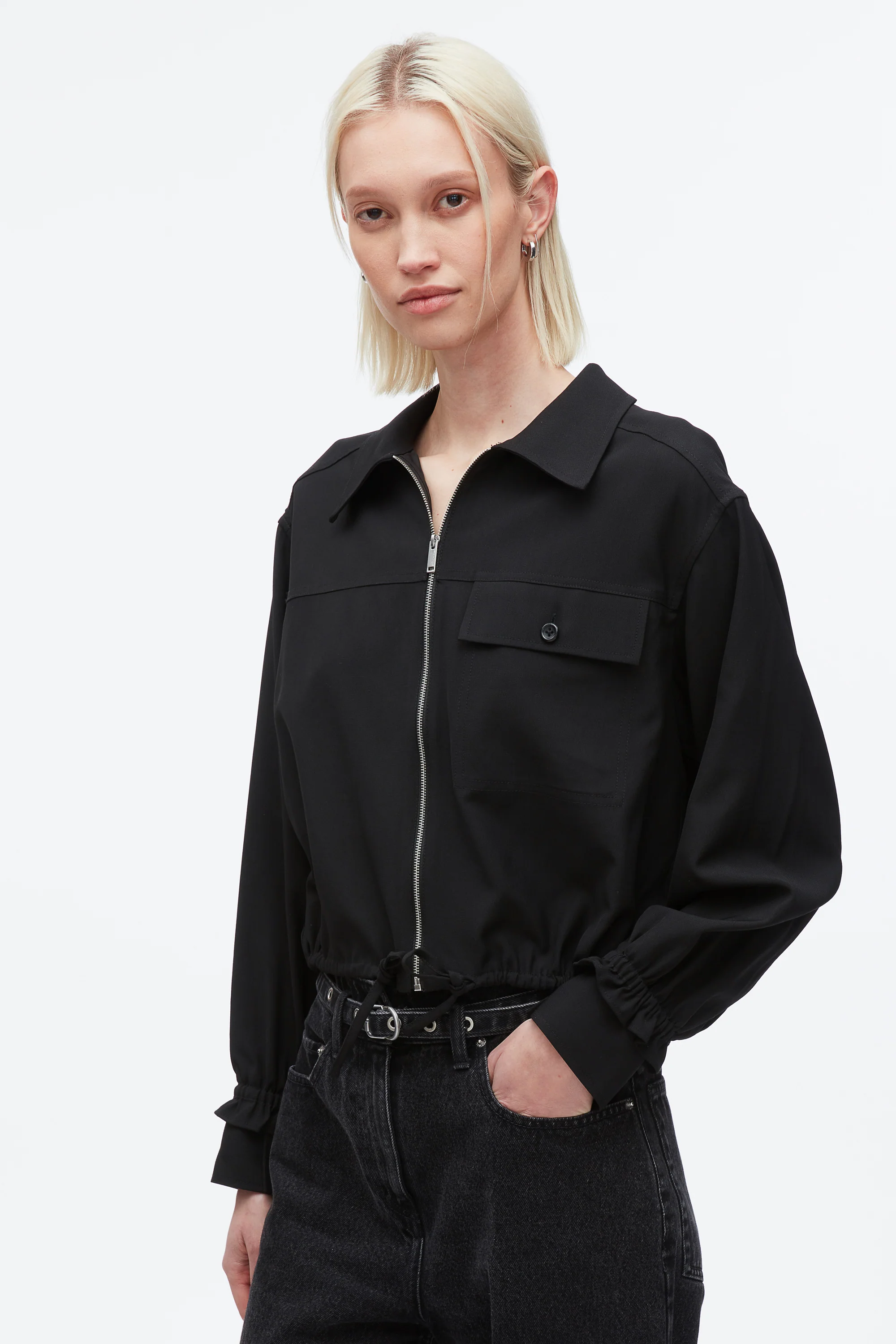 Fluid Tailoring Shirt Jacket - Image 6