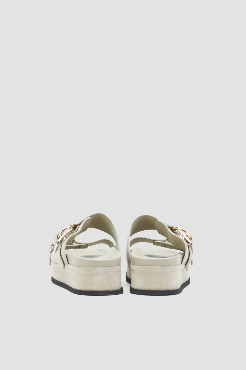 Freida Double Buckle Slide - Image 3