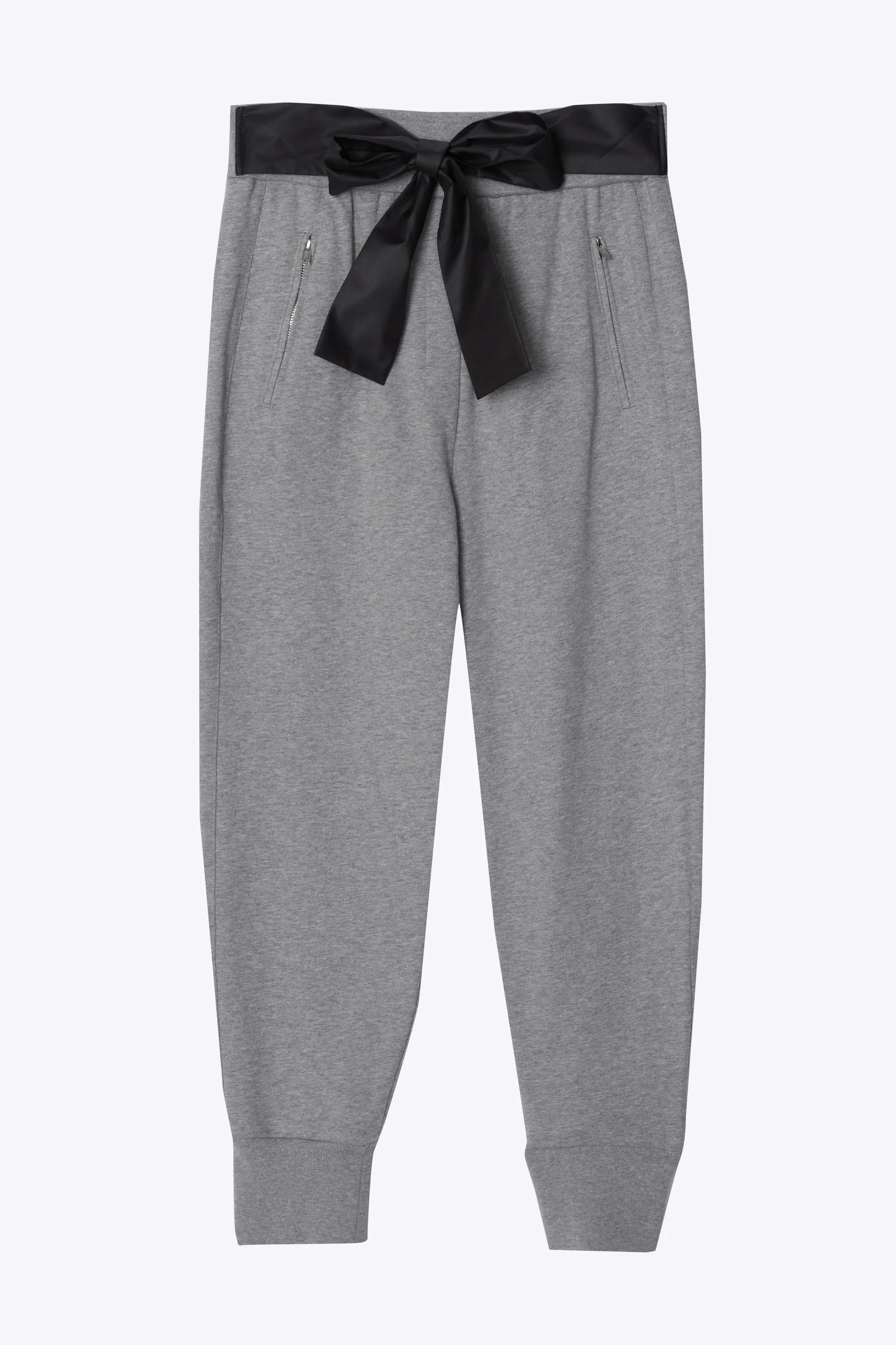 French Terry Jogger With Tie Waistband