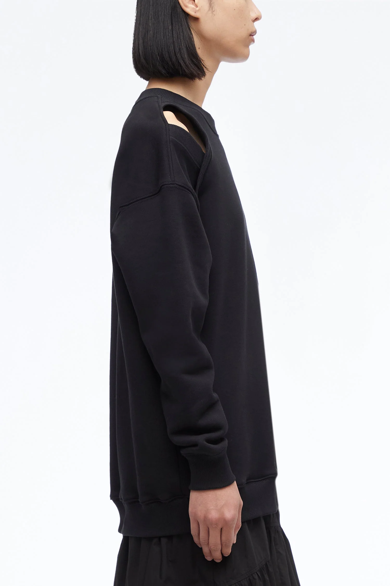 French Terry Oversized Midi Dress - Image 4