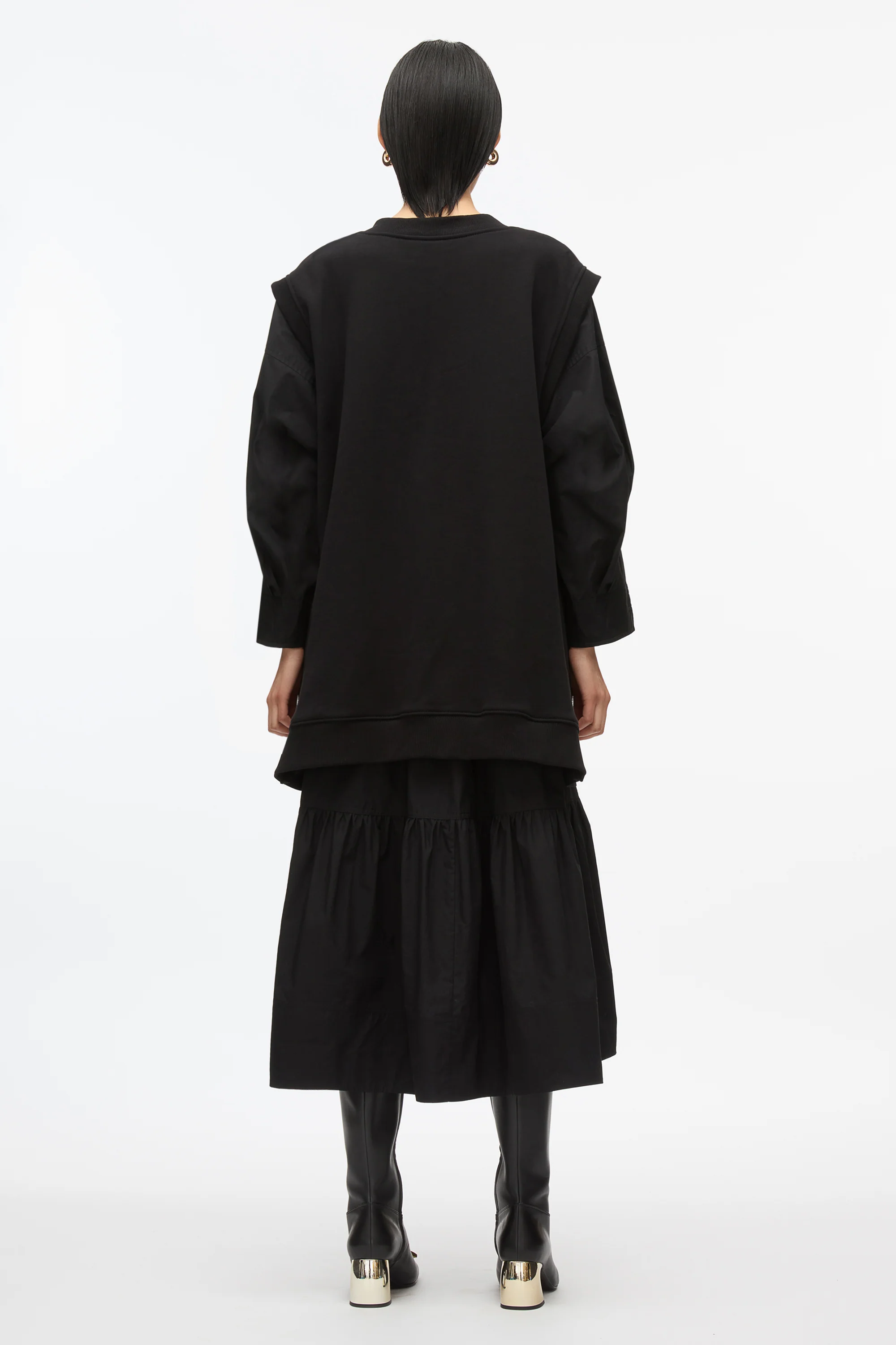 French Terry Vest Combo Dress - Image 3