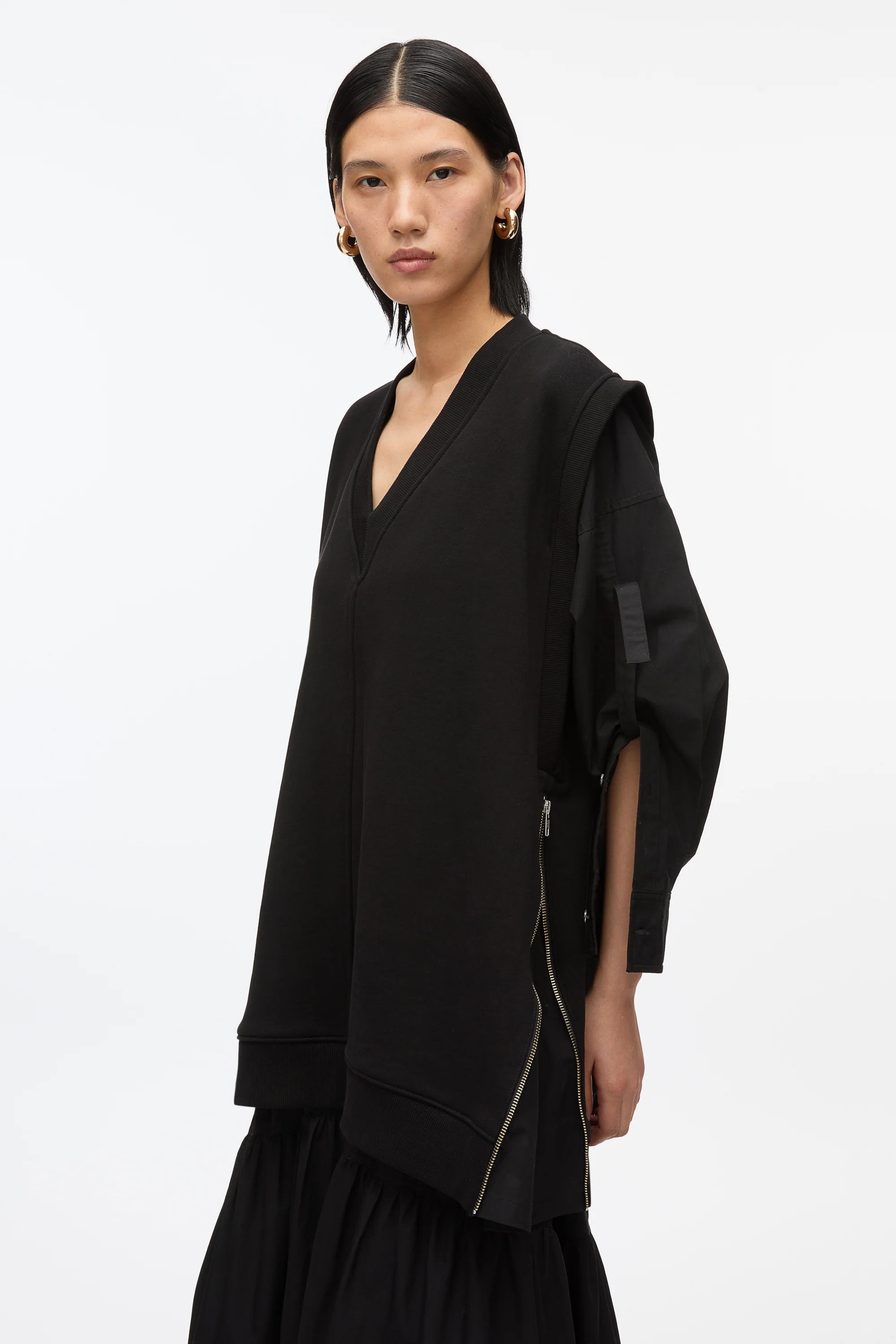 French Terry Vest Combo Dress - Image 4