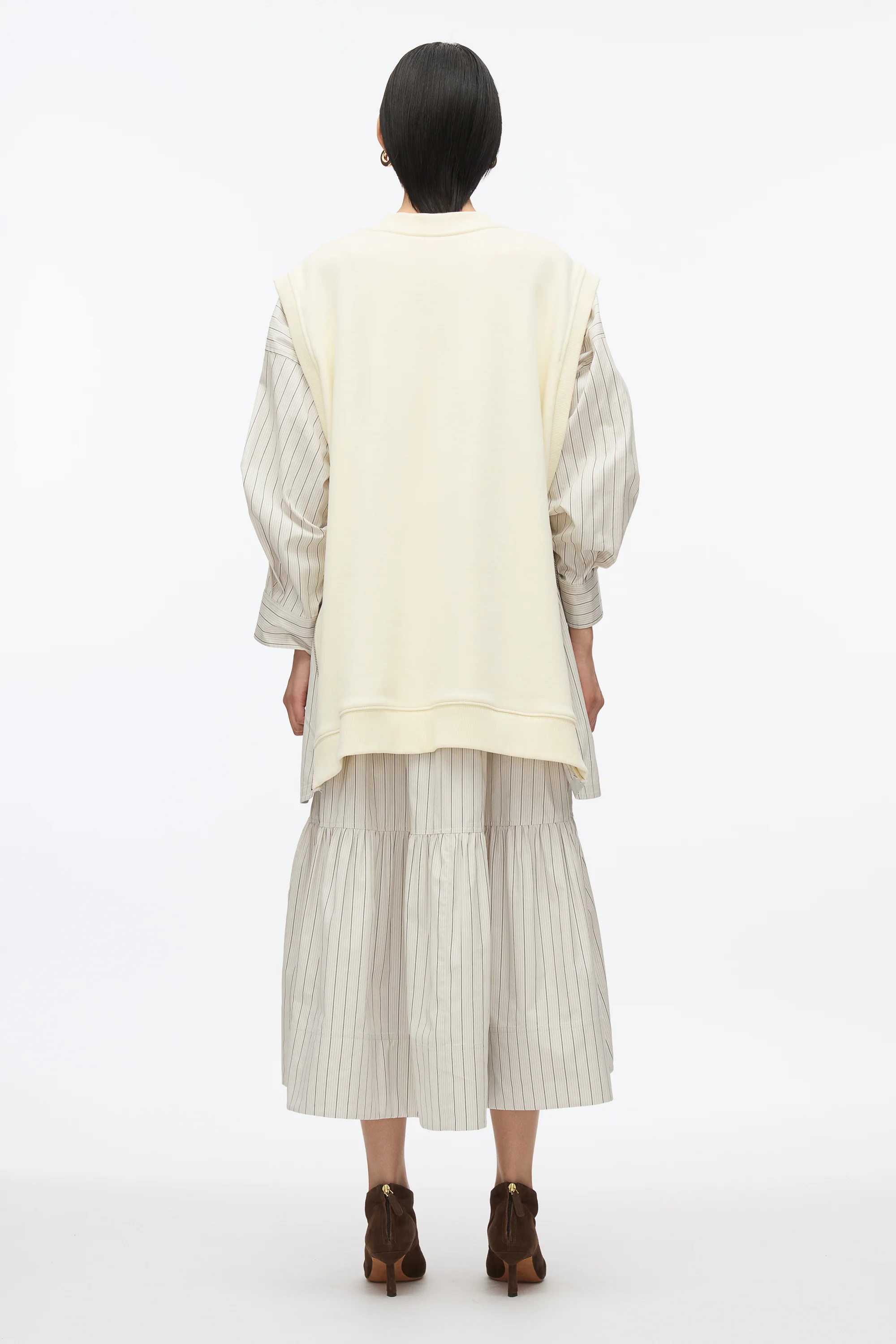 French Terry Vest Combo Dress - Image 7