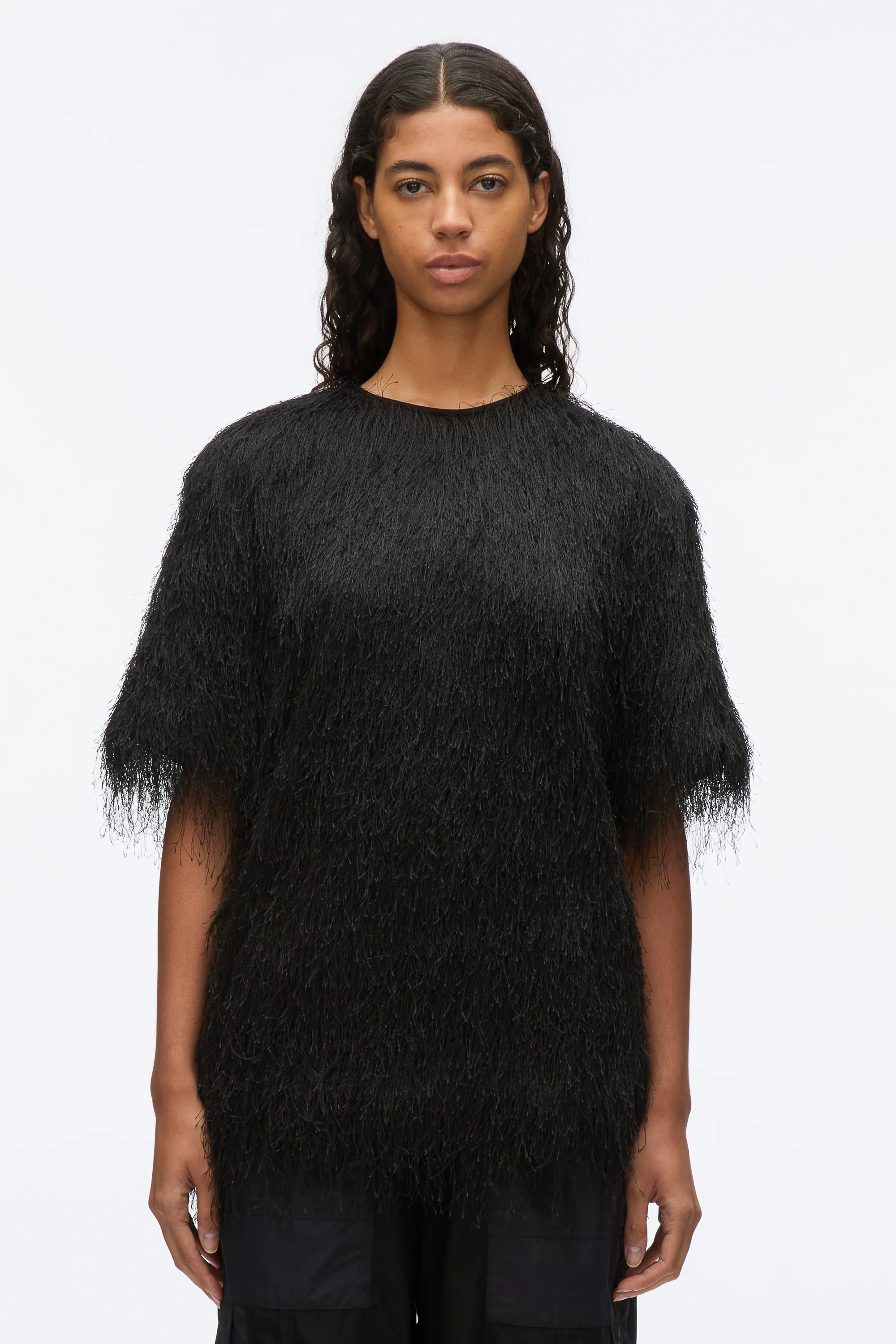 Fringe Boxy Tee - Image 3