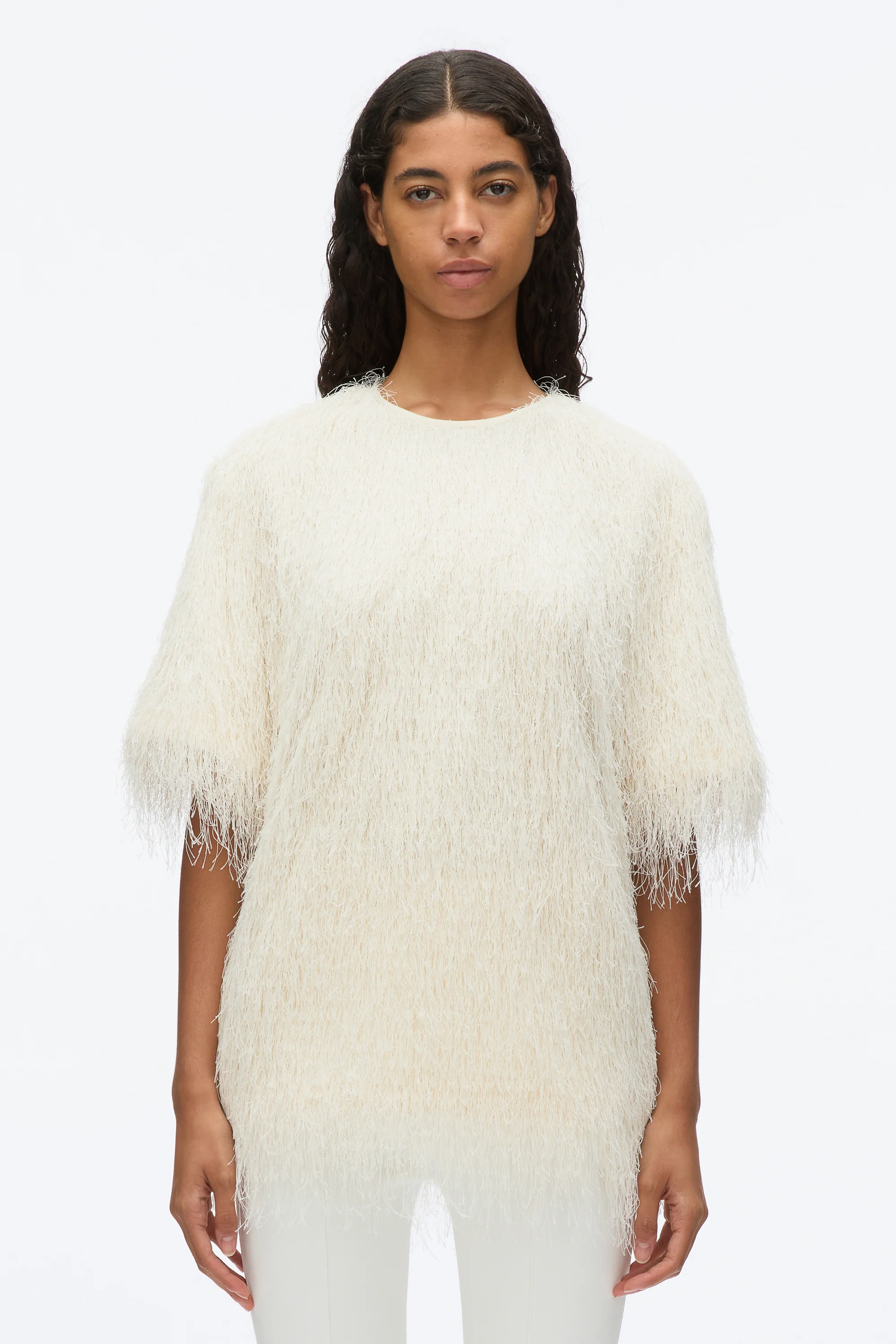 Fringe Boxy Tee - Image 9