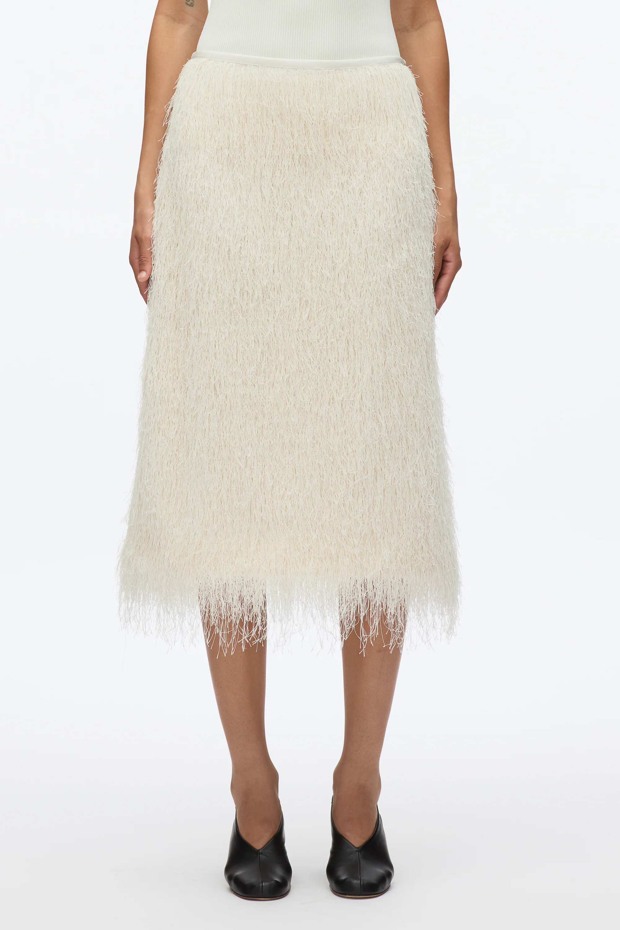 Fringe Slip Skirt - Image 7