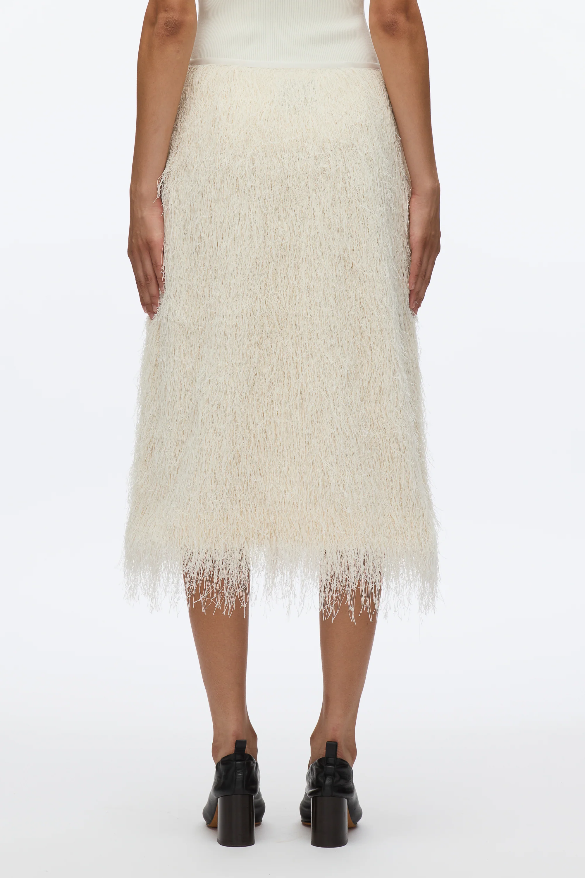Fringe Slip Skirt - Image 9