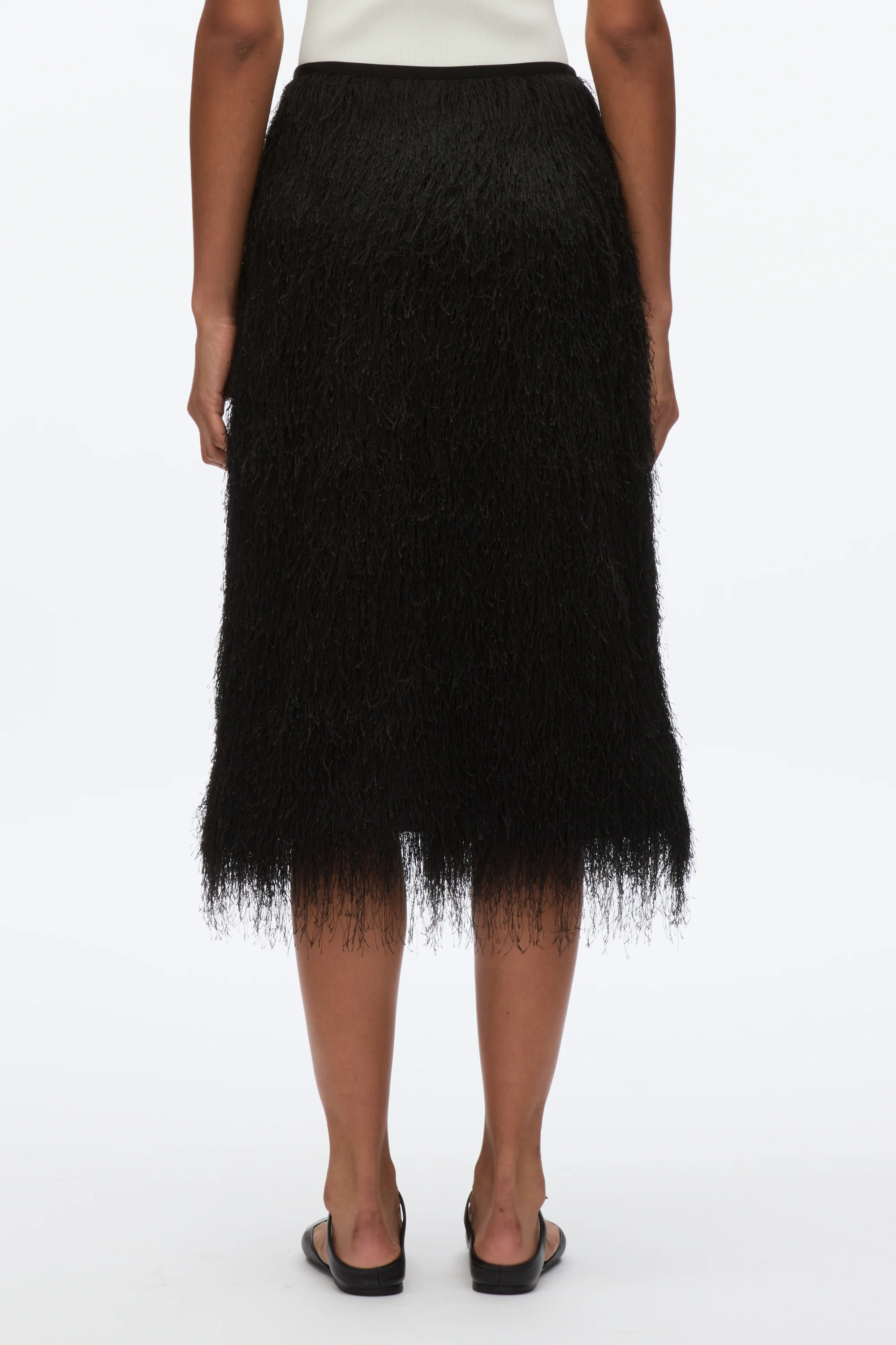 Fringe Slip Skirt - Image 4