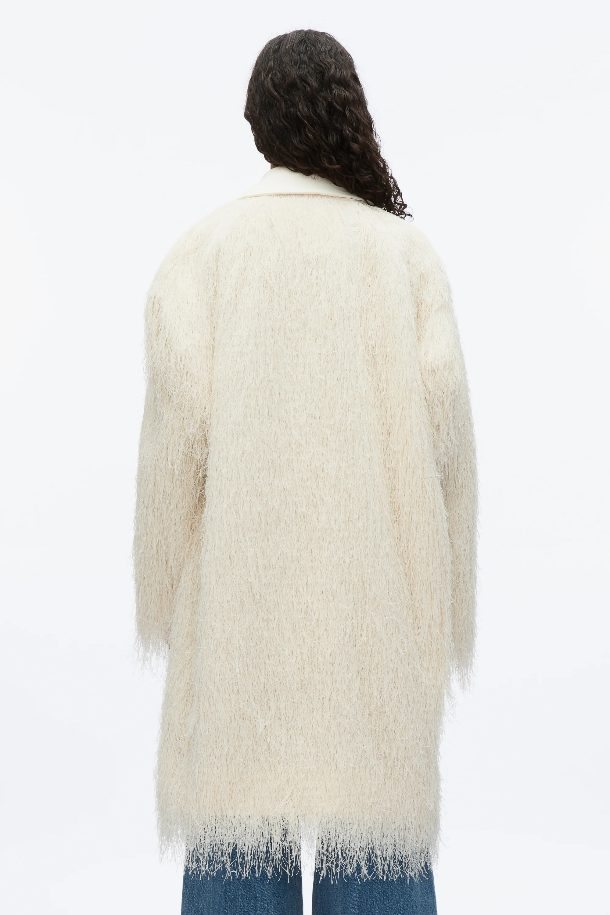Fringe Tuxedo Coat - Image 11