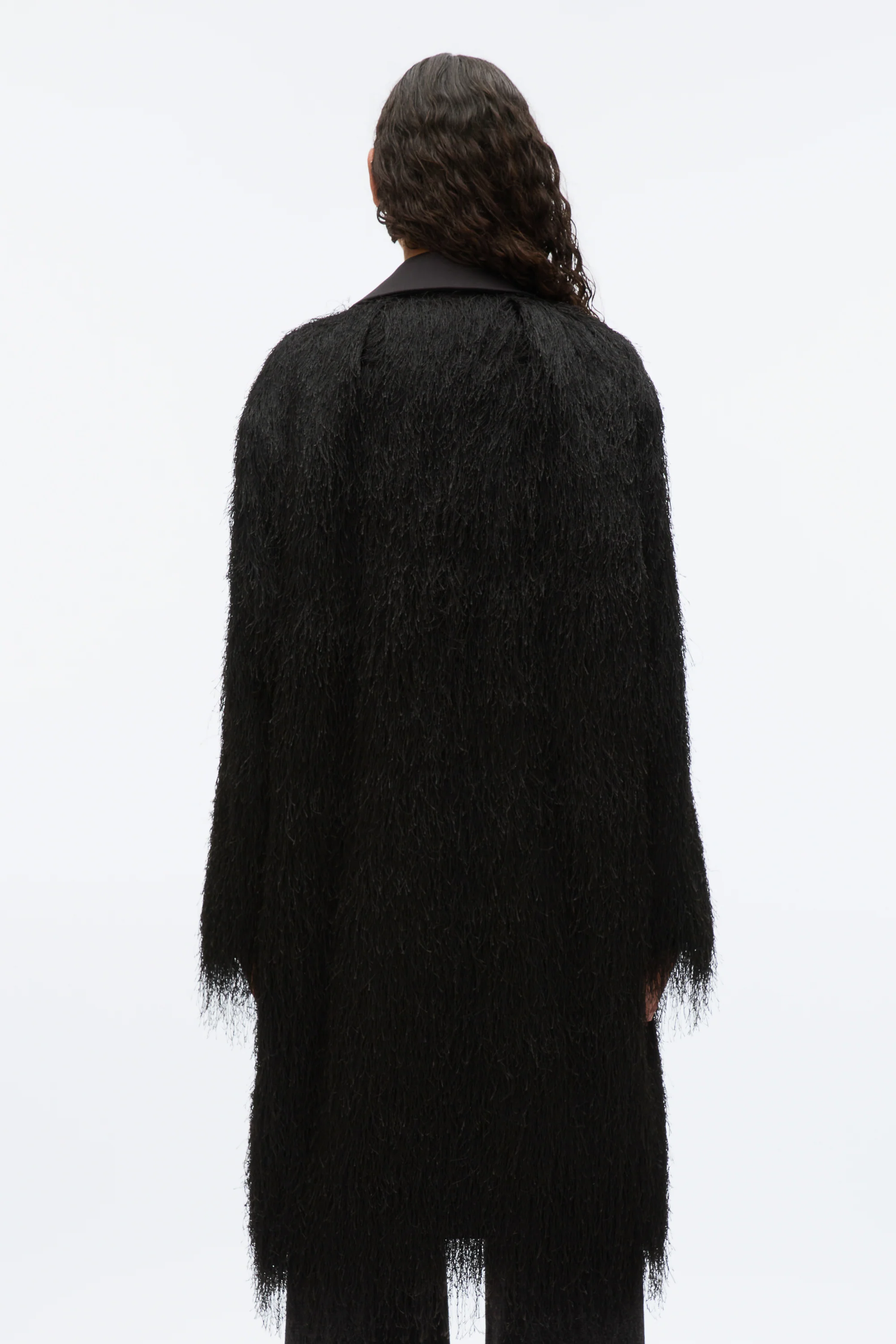Fringe Tuxedo Coat - Image 5