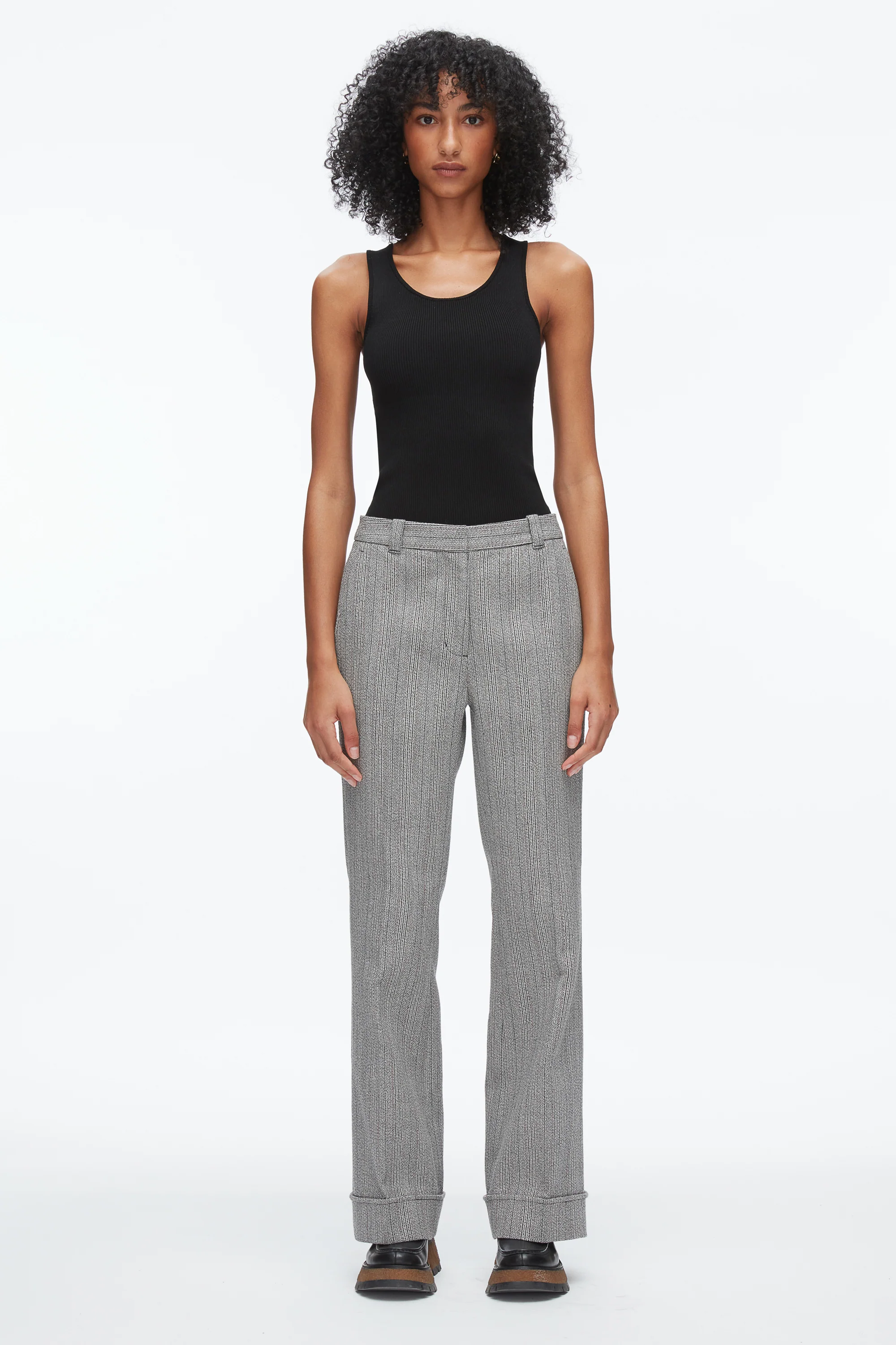 Jaspé Tailored Flare Trouser - Image 2