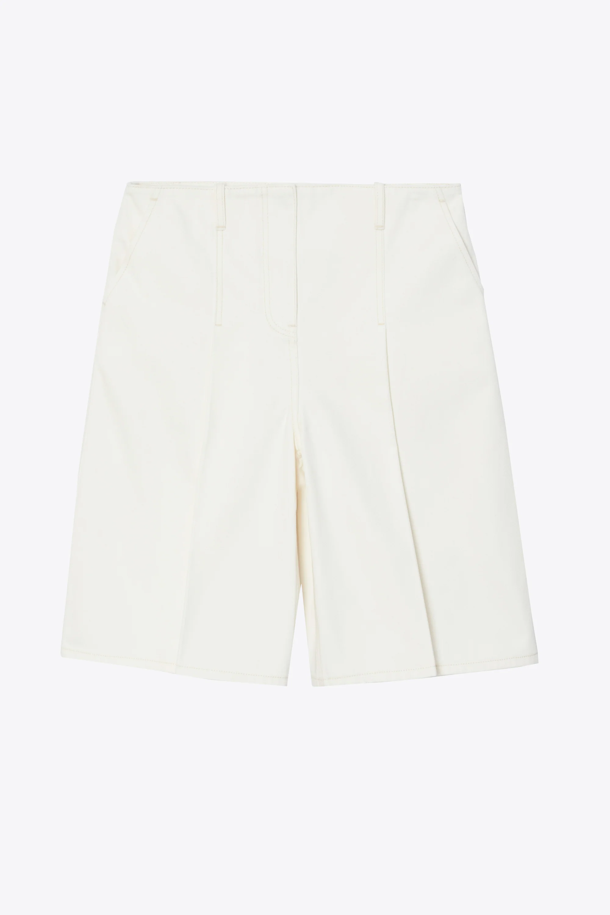 Ghost Patch Lightweight Denim Bermuda Shorts - Image 7