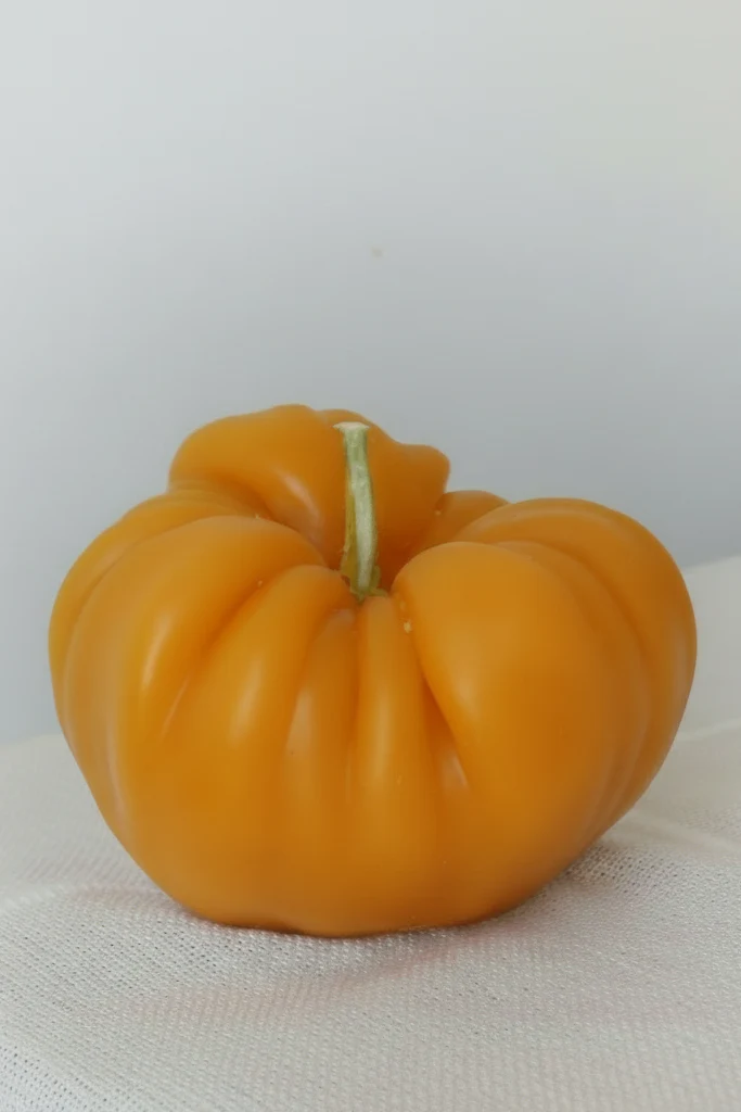 Golden Heirloom Tomato Beeswax Candle
