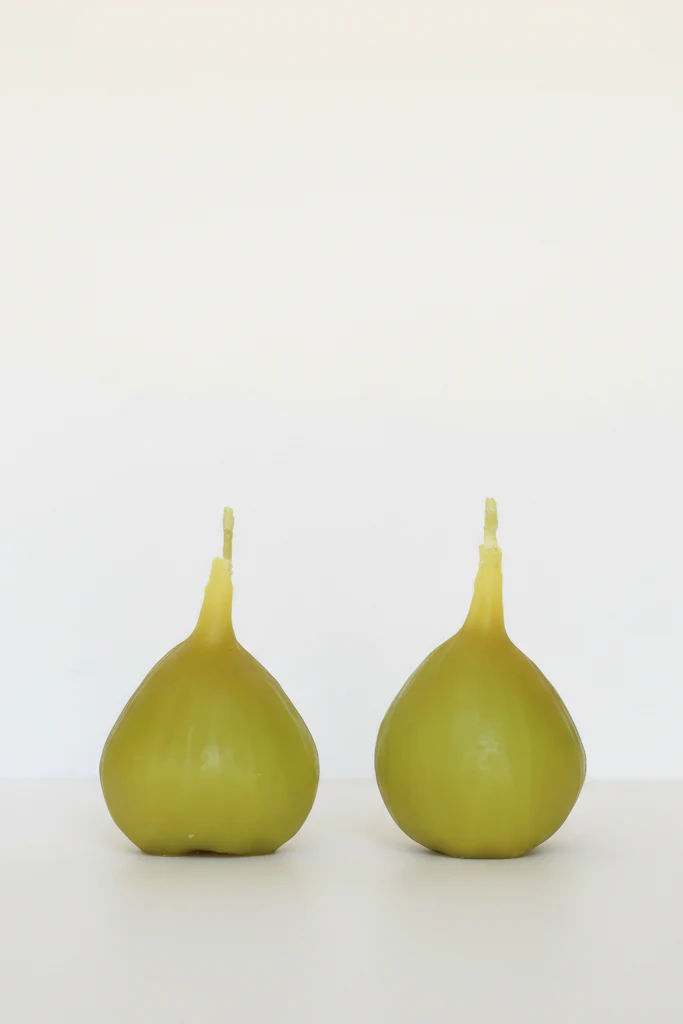 Green Fig Tealight Beeswax Candle