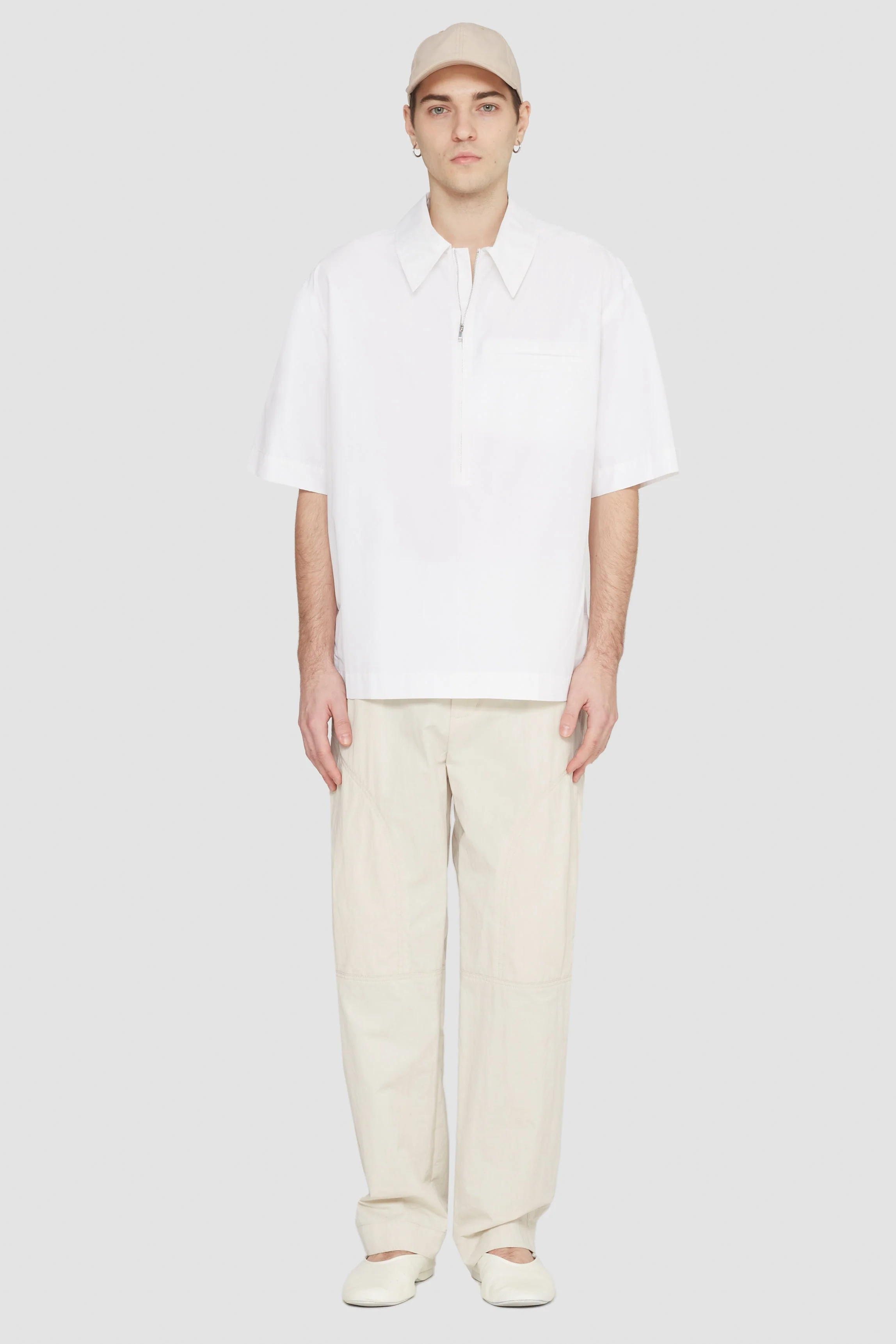 Half-Zip Polo Shirt - Image 2