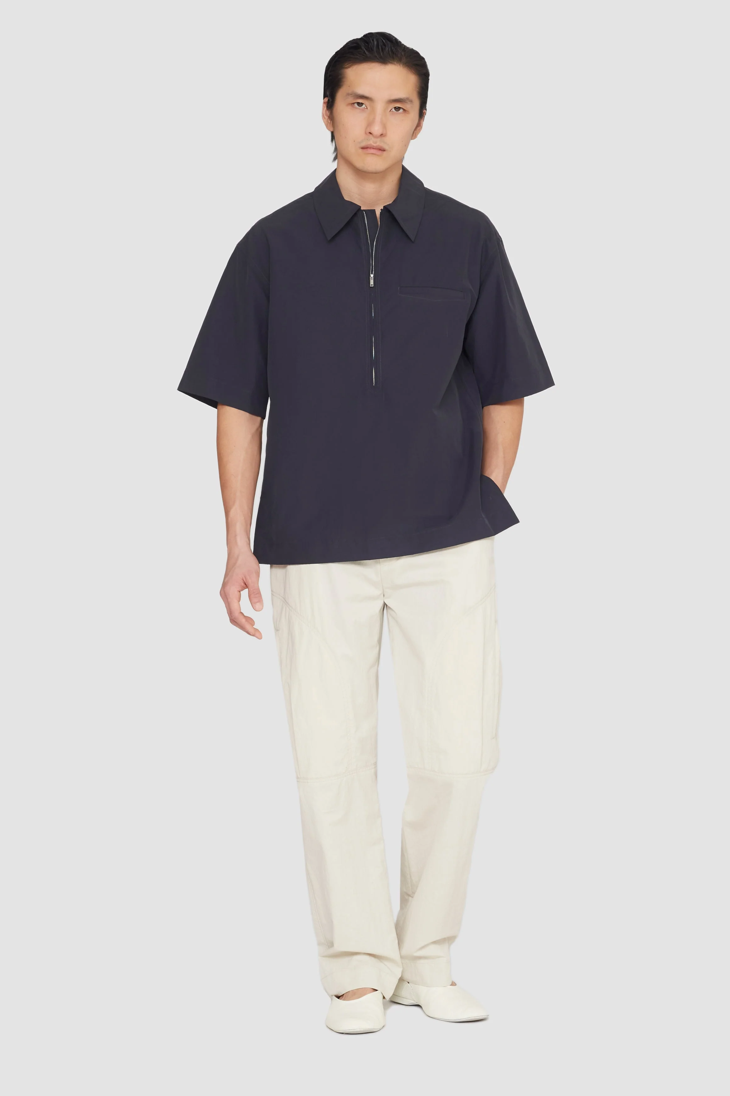 Half-Zip Polo Shirt - Image 6