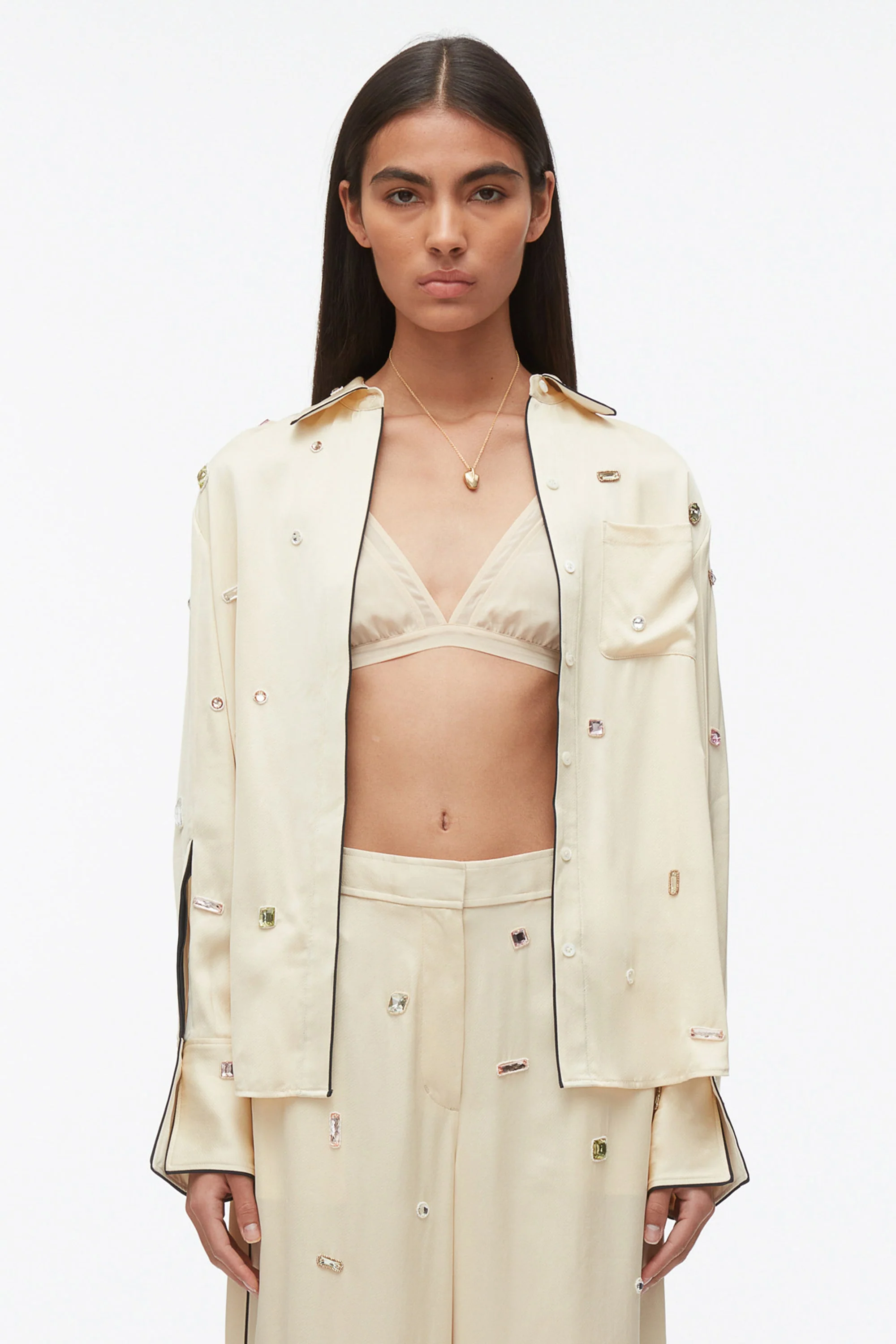 Halo Embroidered PJ Shirt - Image 6