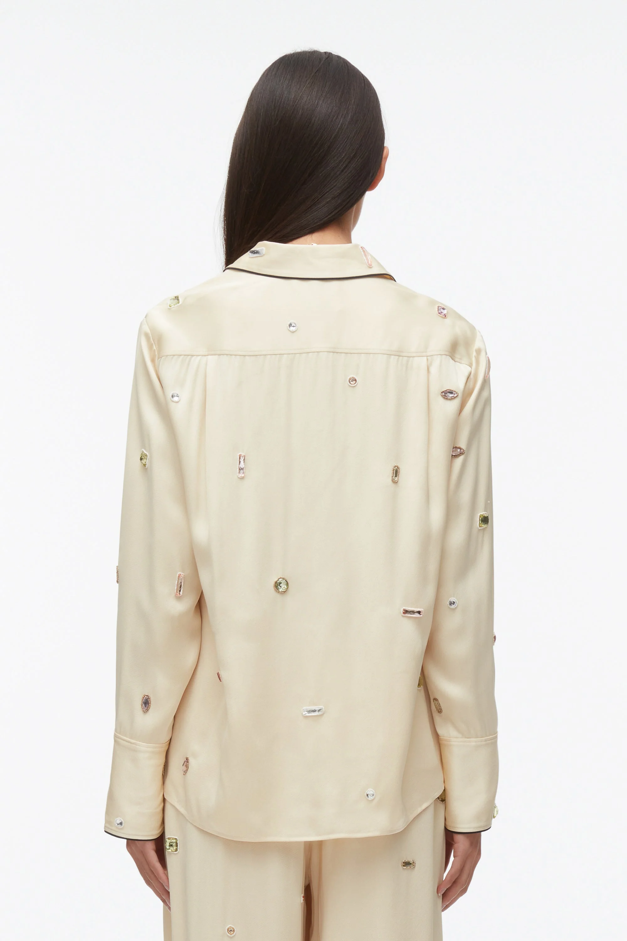 Halo Embroidered PJ Shirt - Image 8