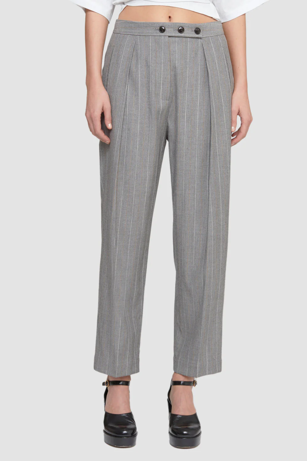 High Waisted Tapered Trouser - Image 2