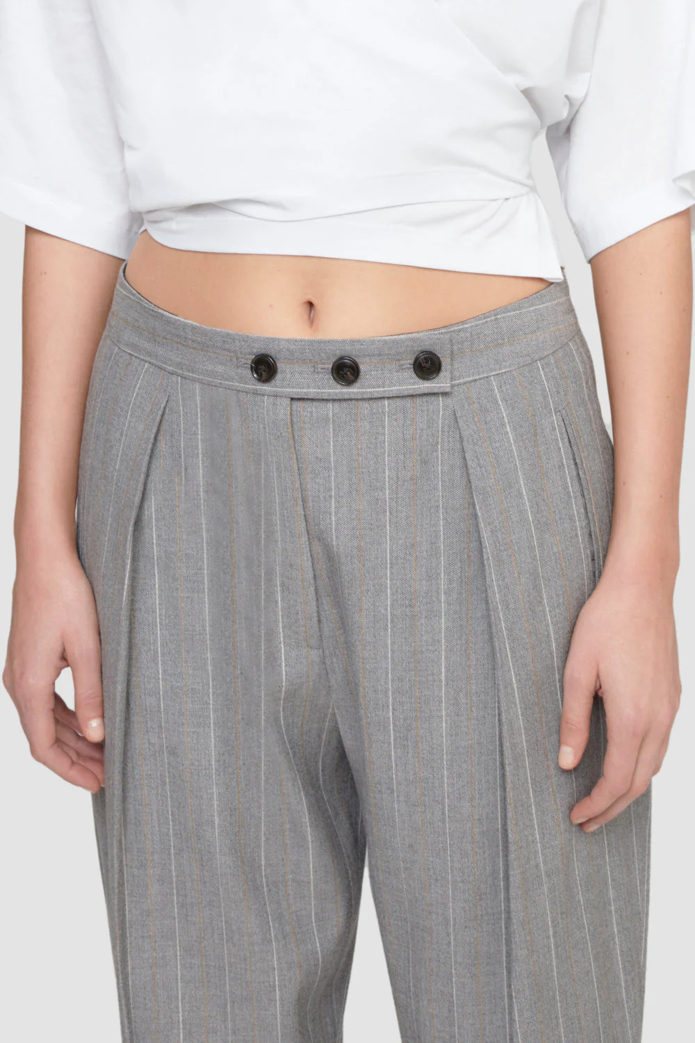 High Waisted Tapered Trouser - Image 5