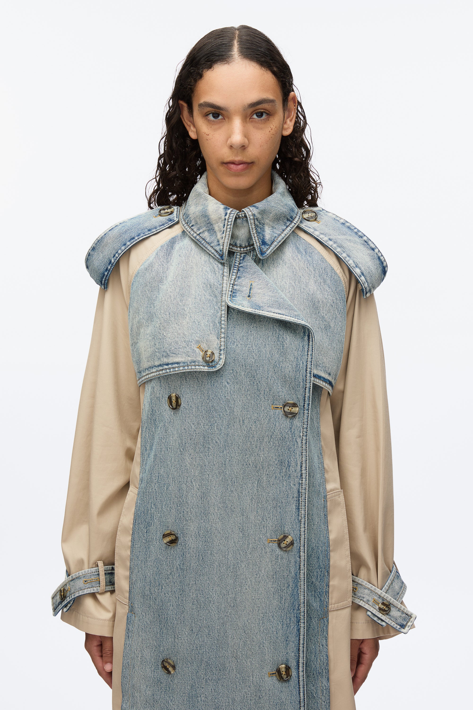 Hybrid Denim Trench - Image 6