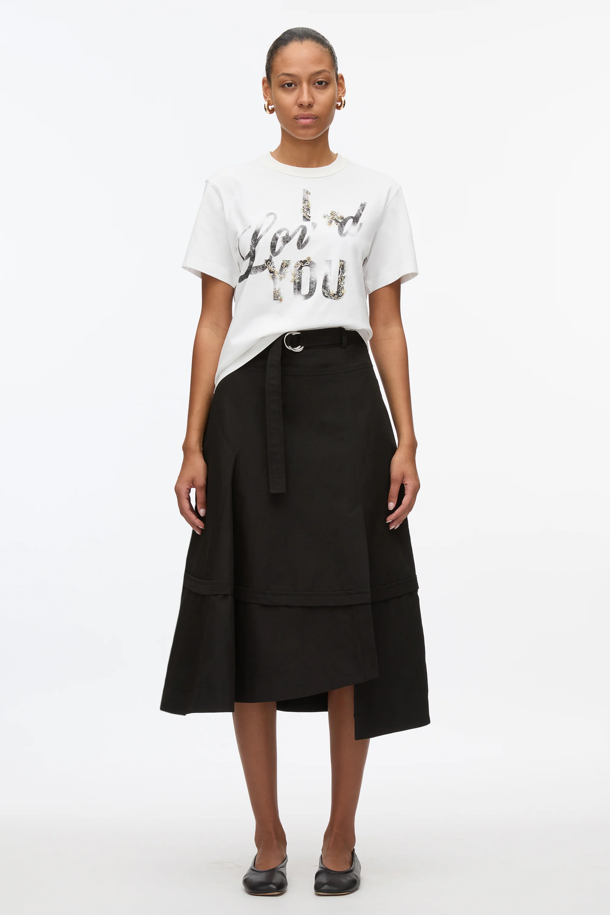 I Lov'd You Embroidered Tee - Image 6