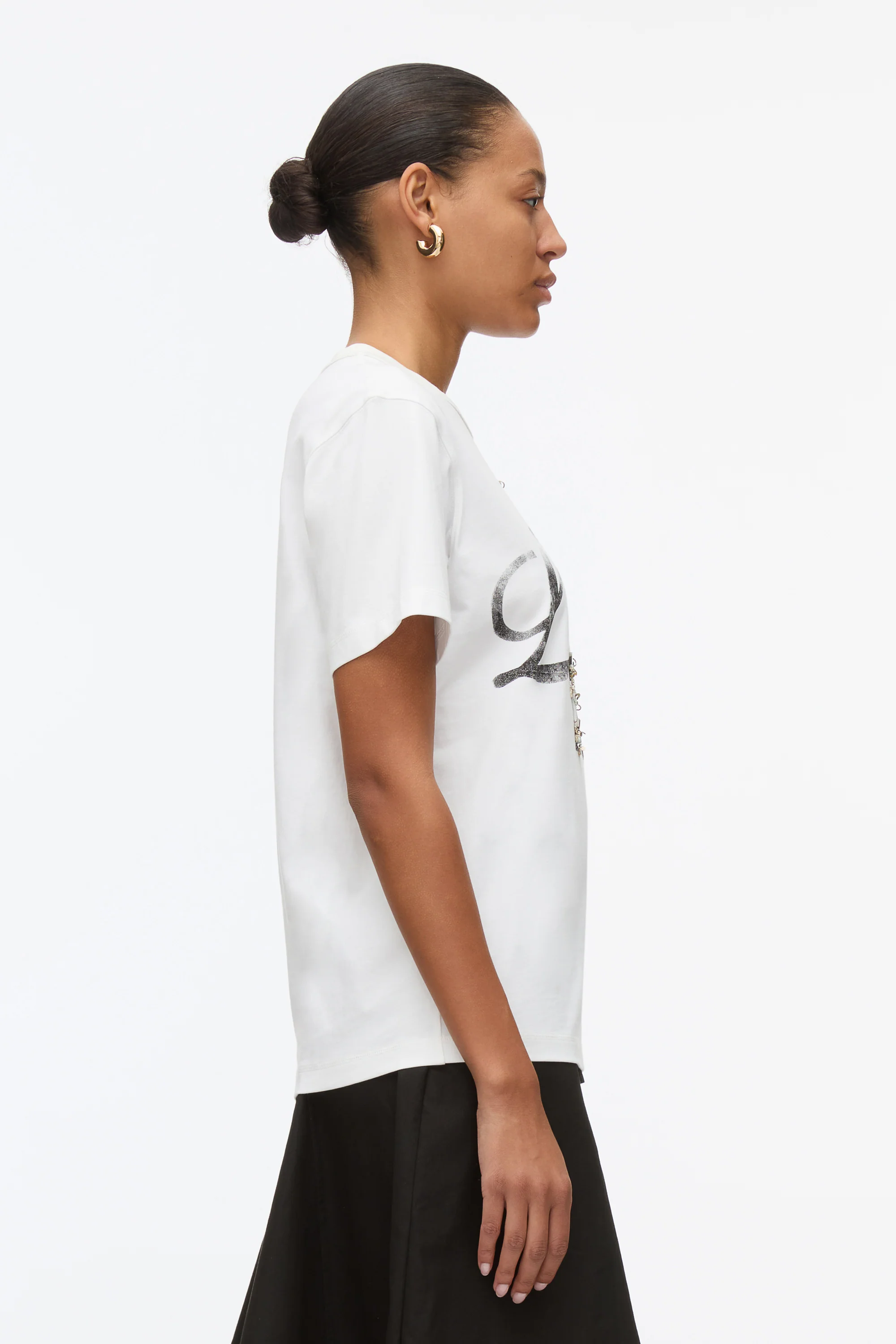 I Lov'd You Embroidered Tee - Image 8