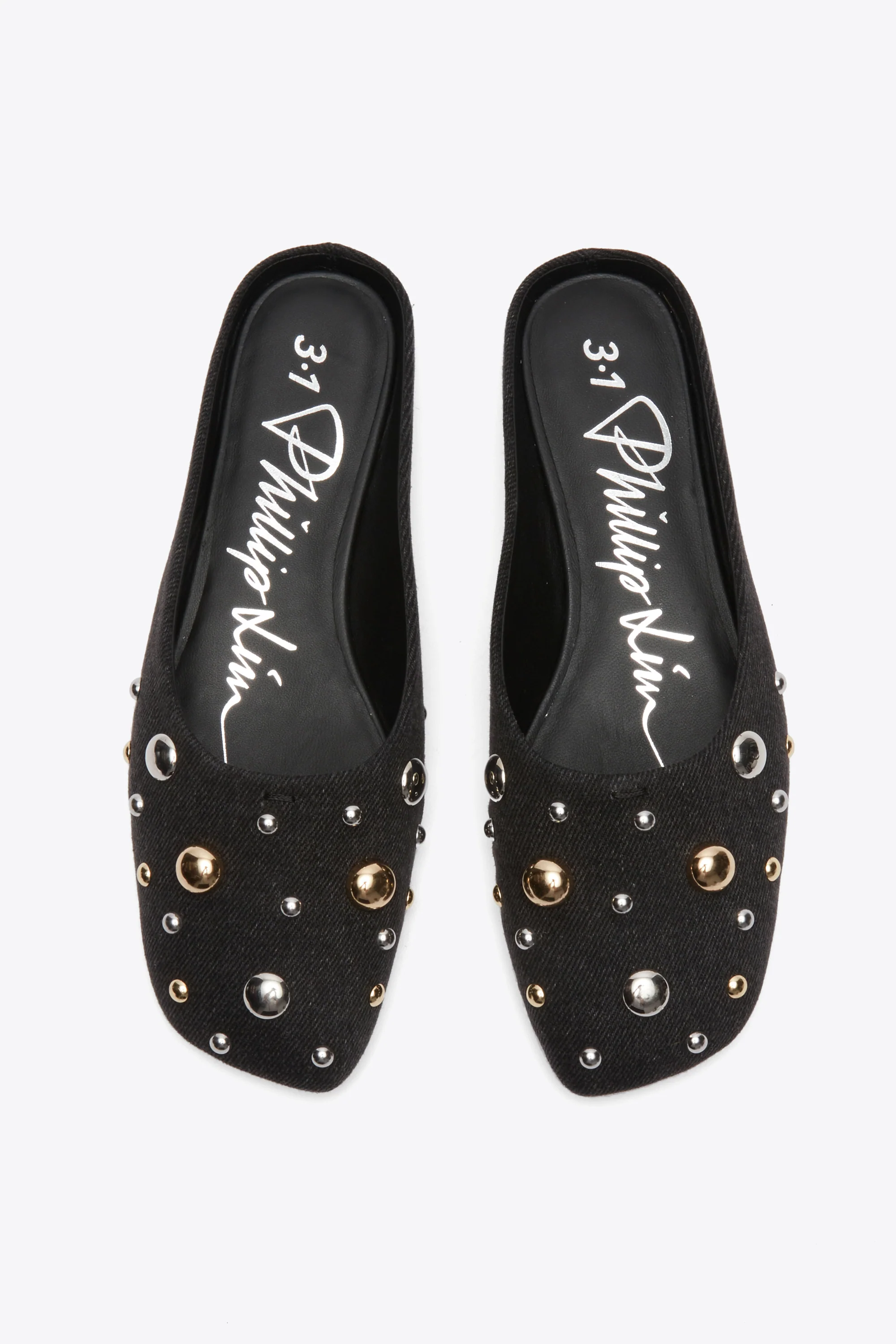 ID Mule Flat with Dome Embellishment - Image 4