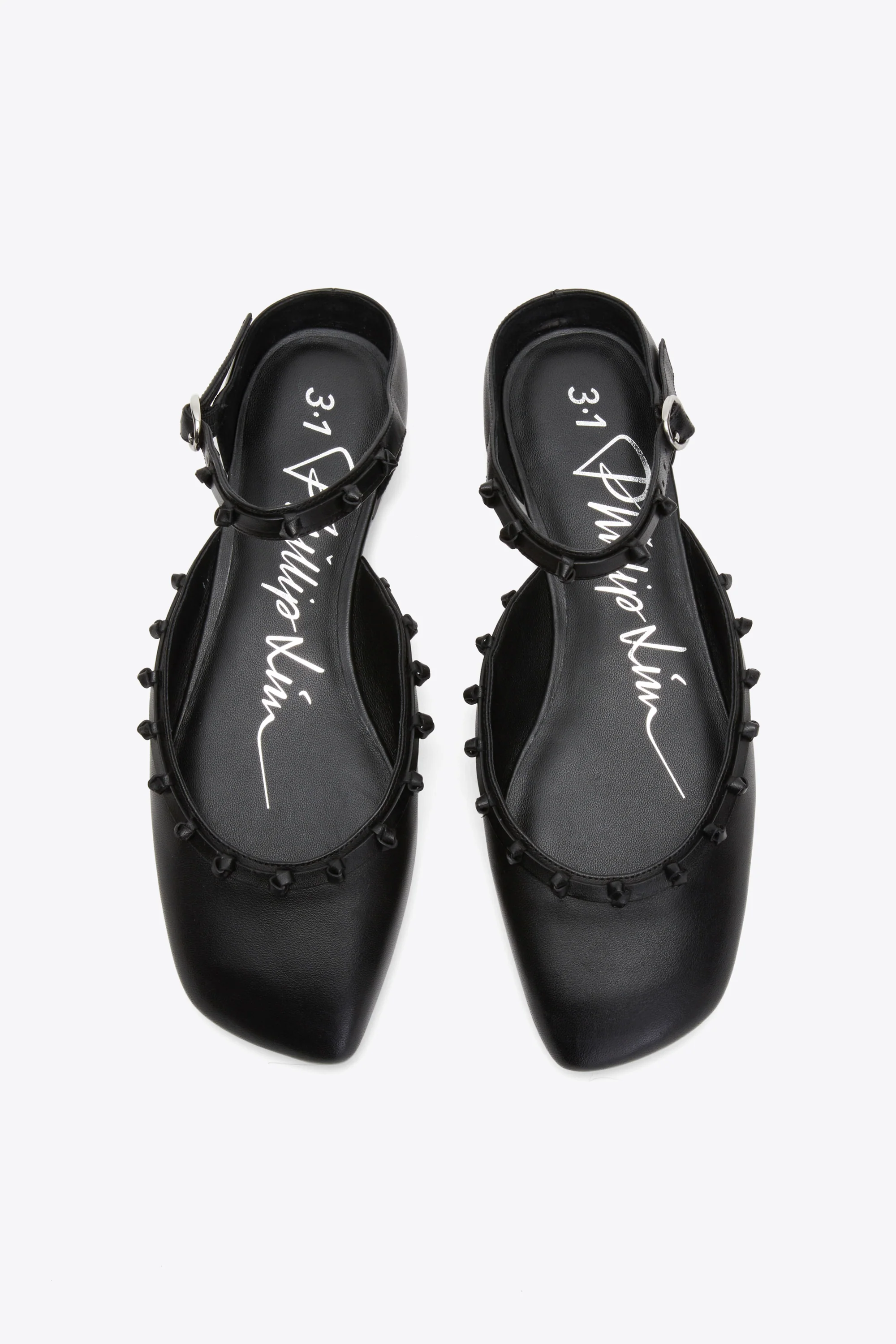ID Mary Jane Flat with Leather Craft - Image 4