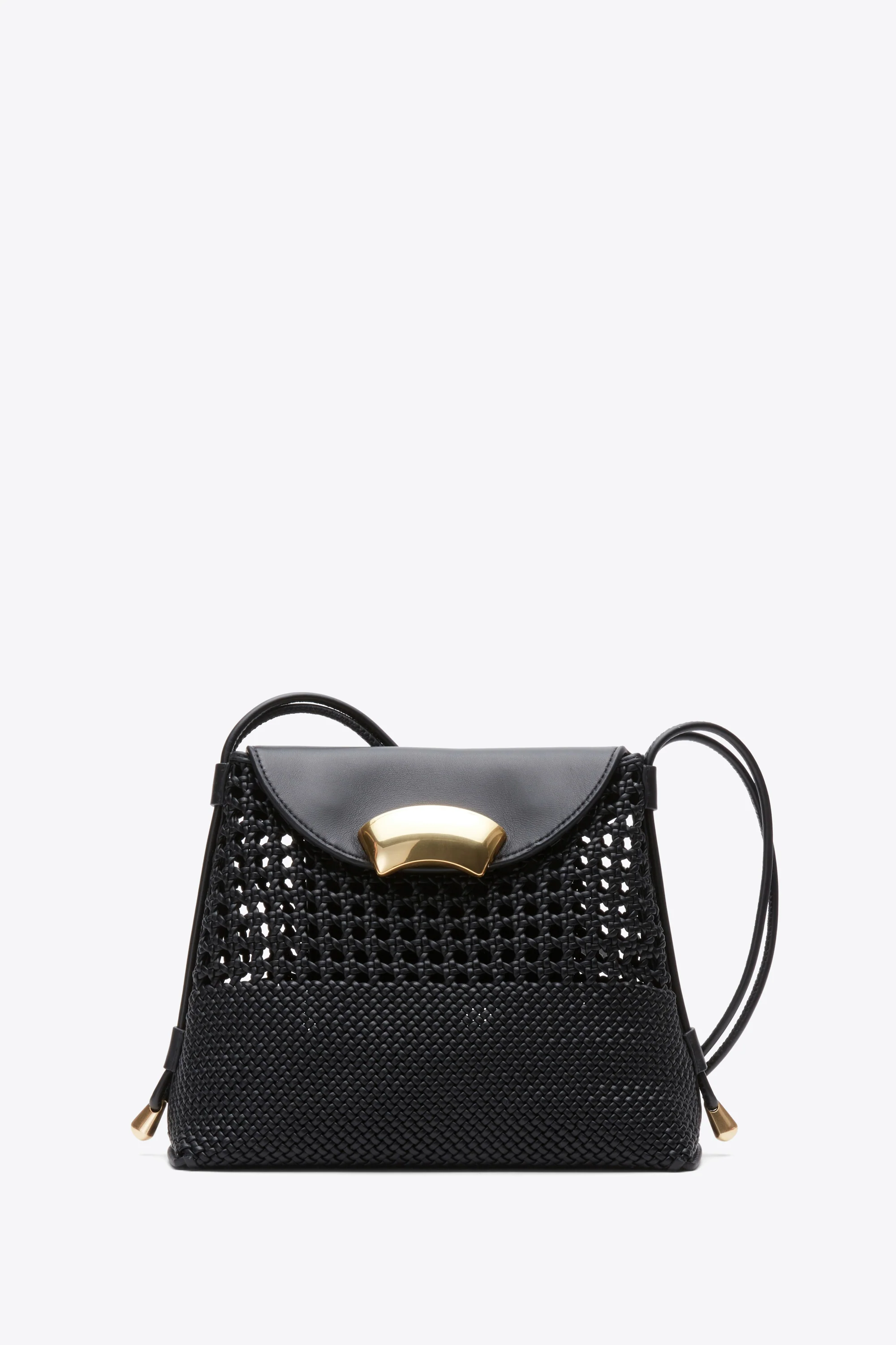 ID Petite Soft Shoulder Bag with Macrame