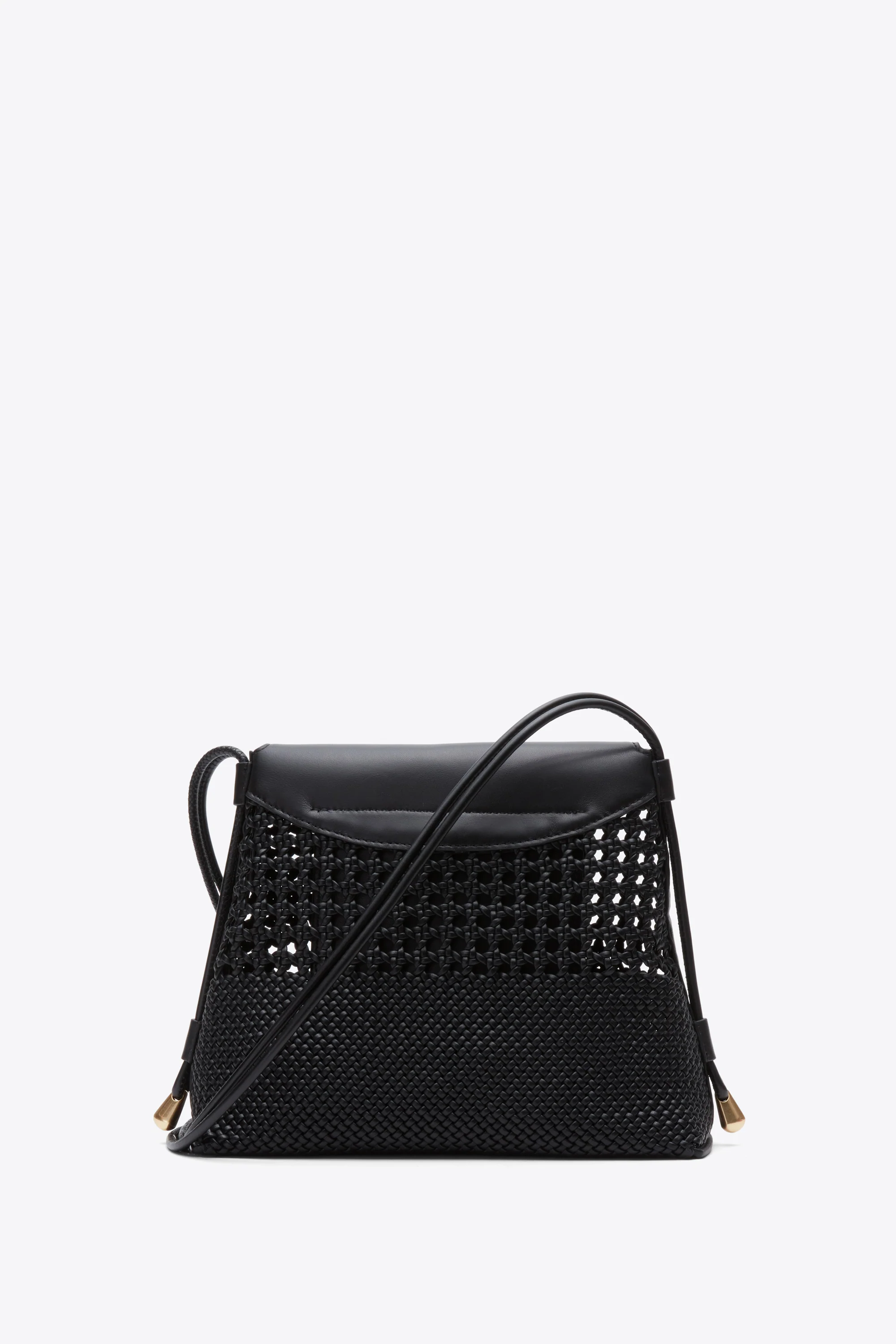 ID Petite Soft Shoulder Bag with Macrame - Image 2