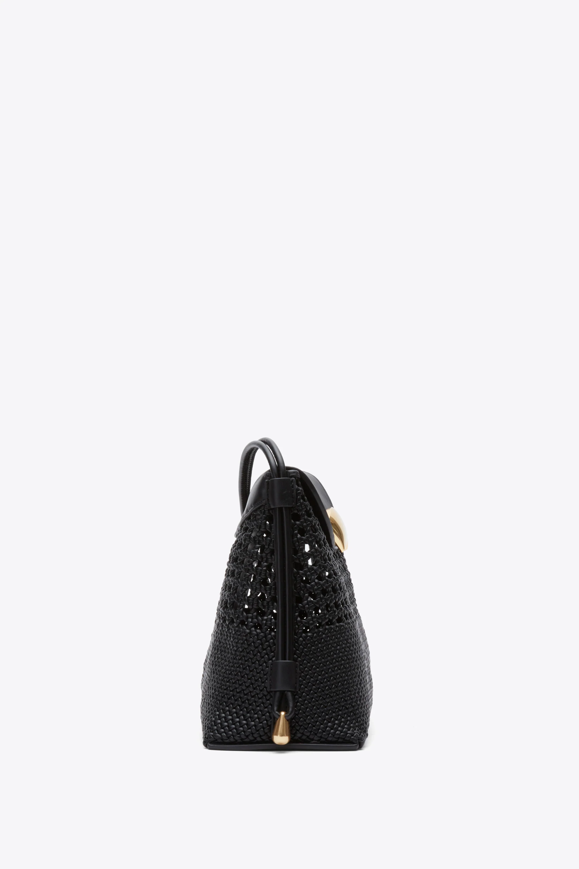 ID Petite Soft Shoulder Bag with Macrame - Image 3