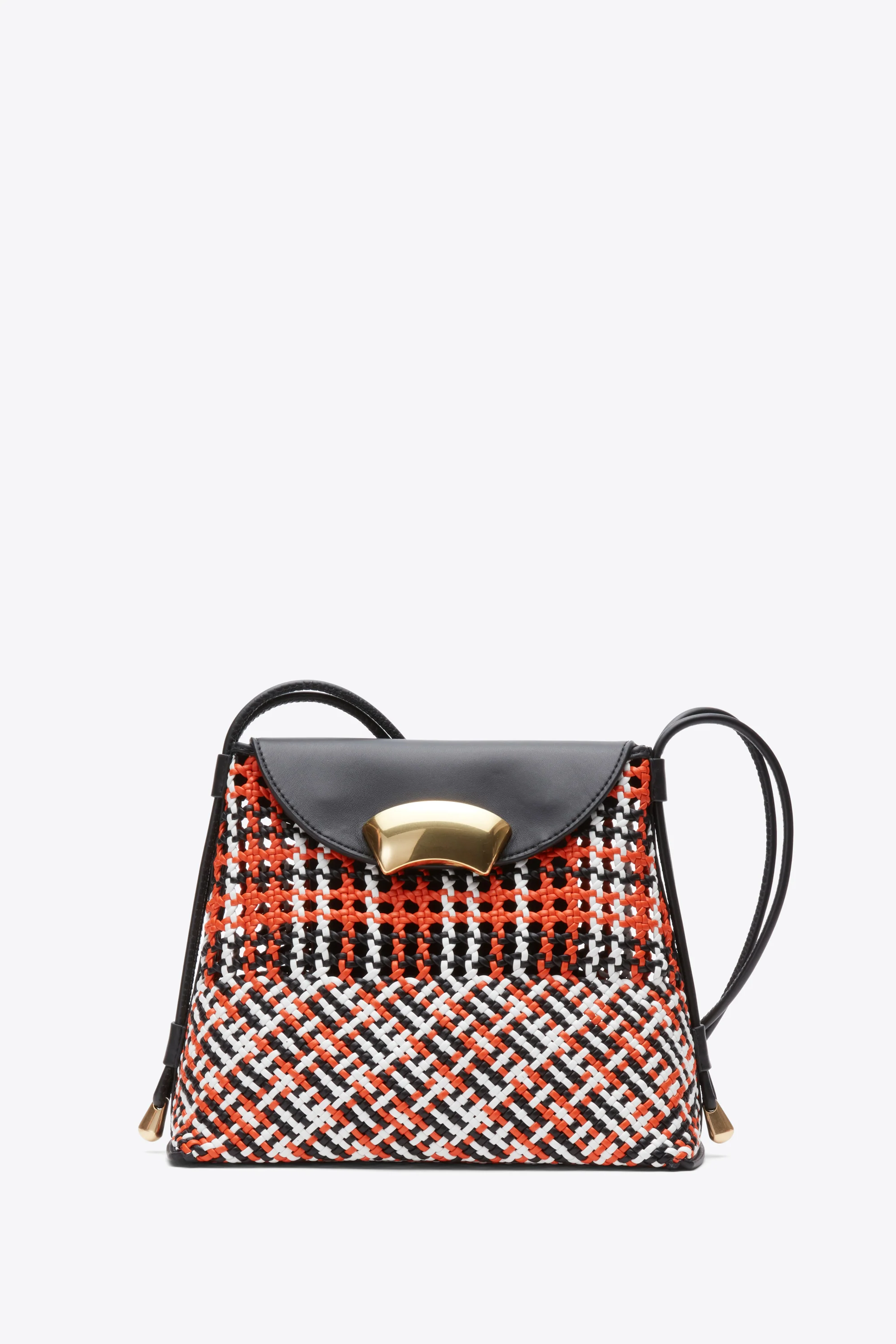 ID Petite Soft Shoulder Bag with Macrame - Image 5