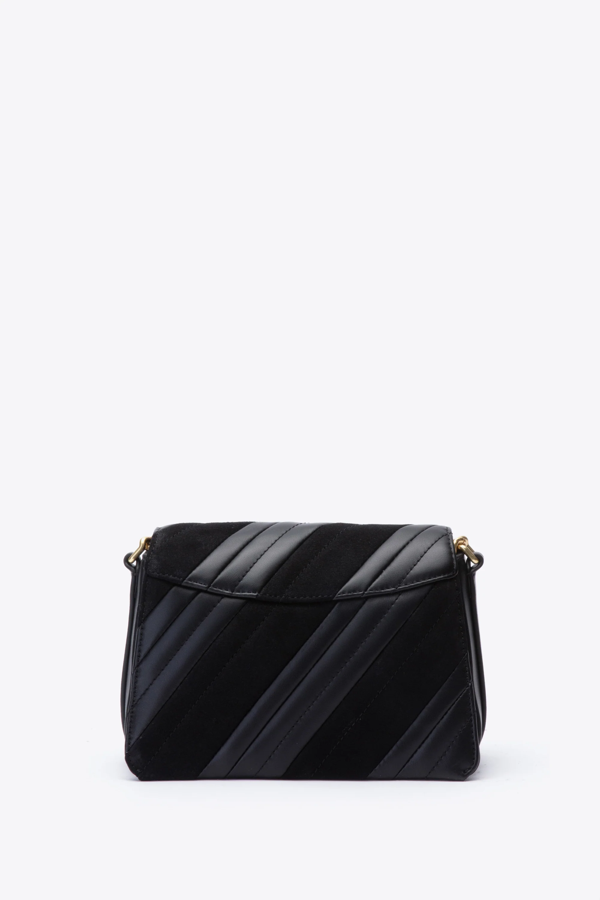 ID Quilted Shoulder Bag with Chain - Image 4