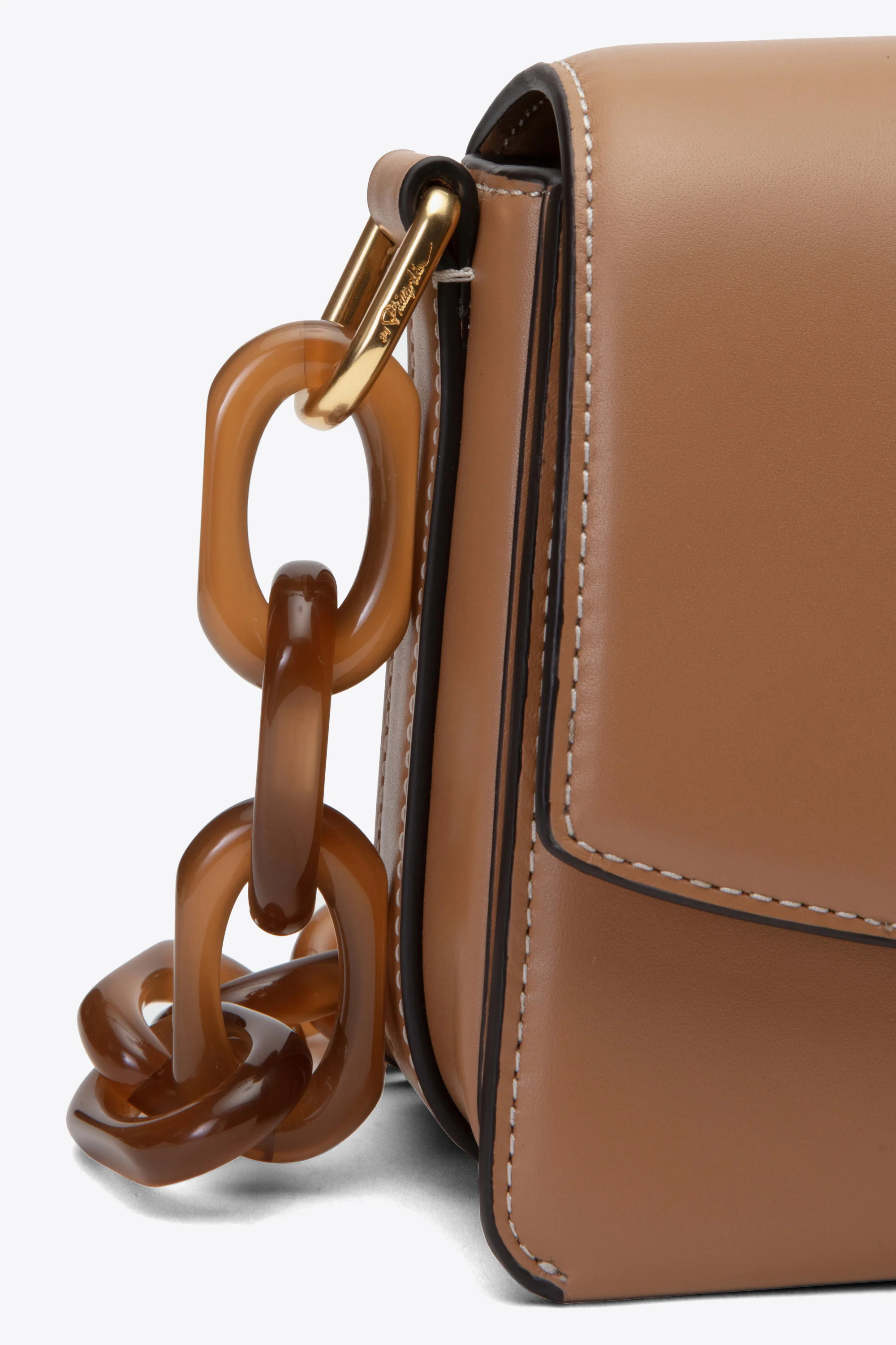 ID Shoulder Bag with Resin Chain - Image 12