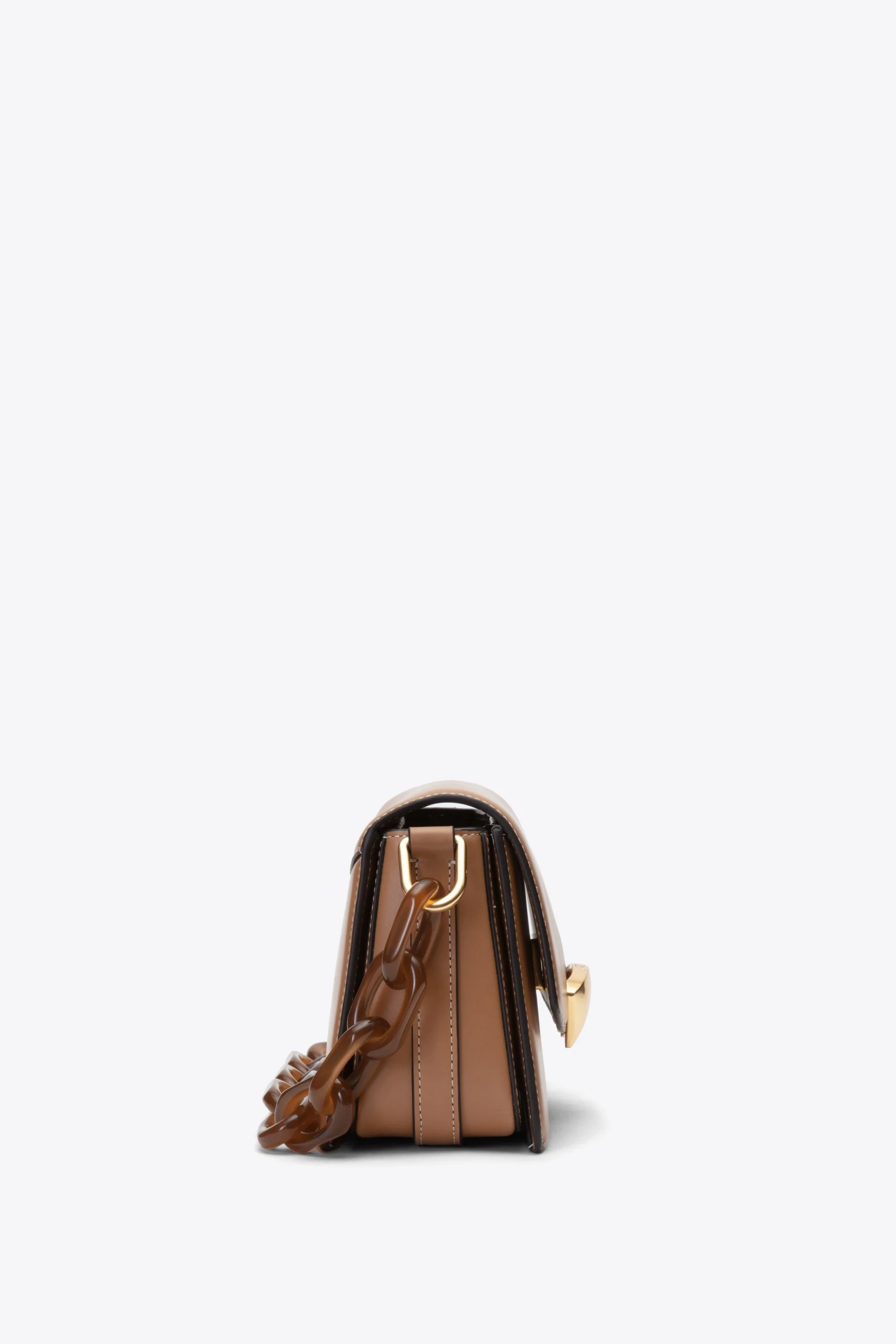 Camel ID Shoulder Bag with Resin Chain - Image 4