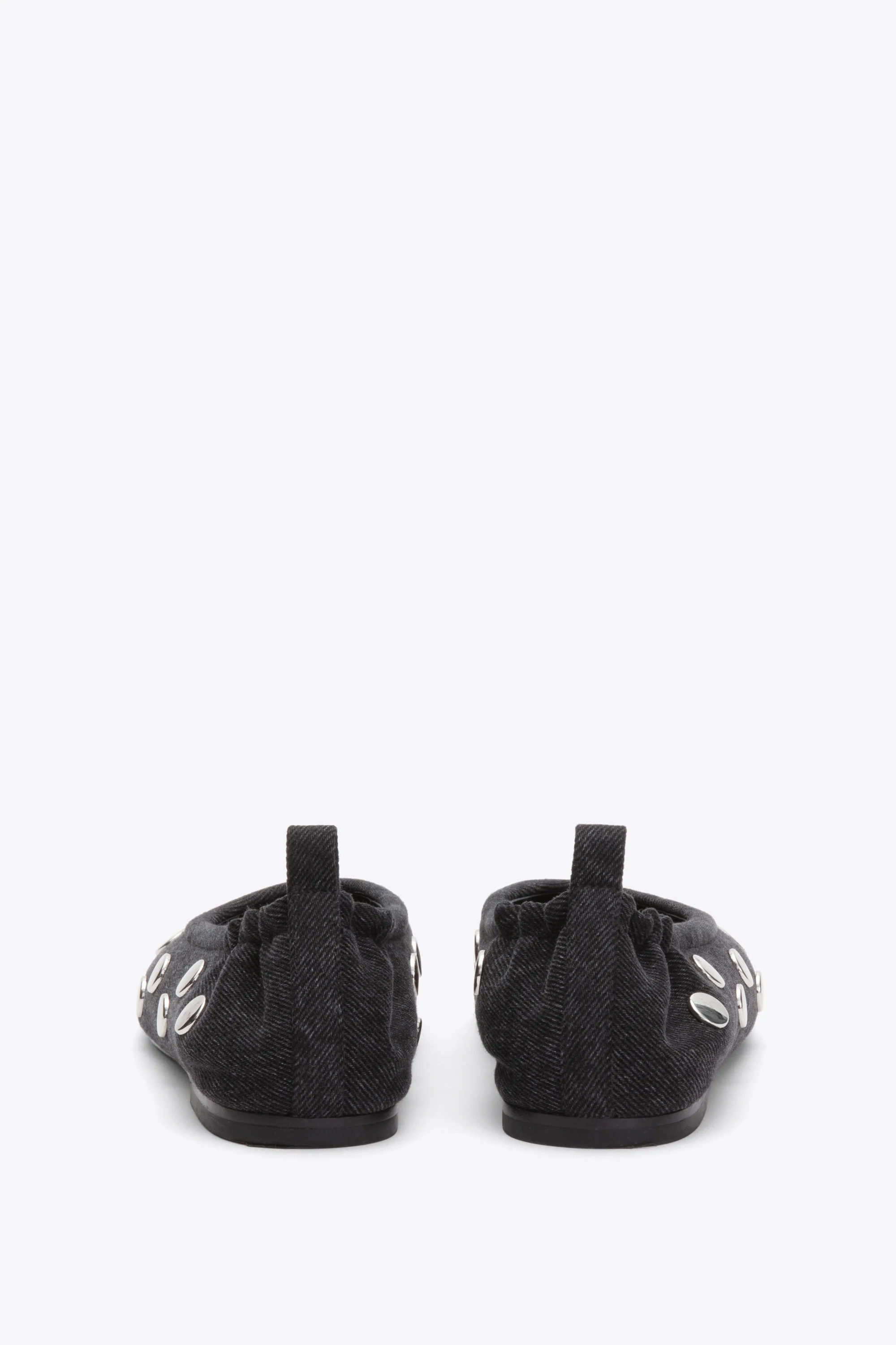 ID Stretch Back Ballerina Flat with Studs - Image 4