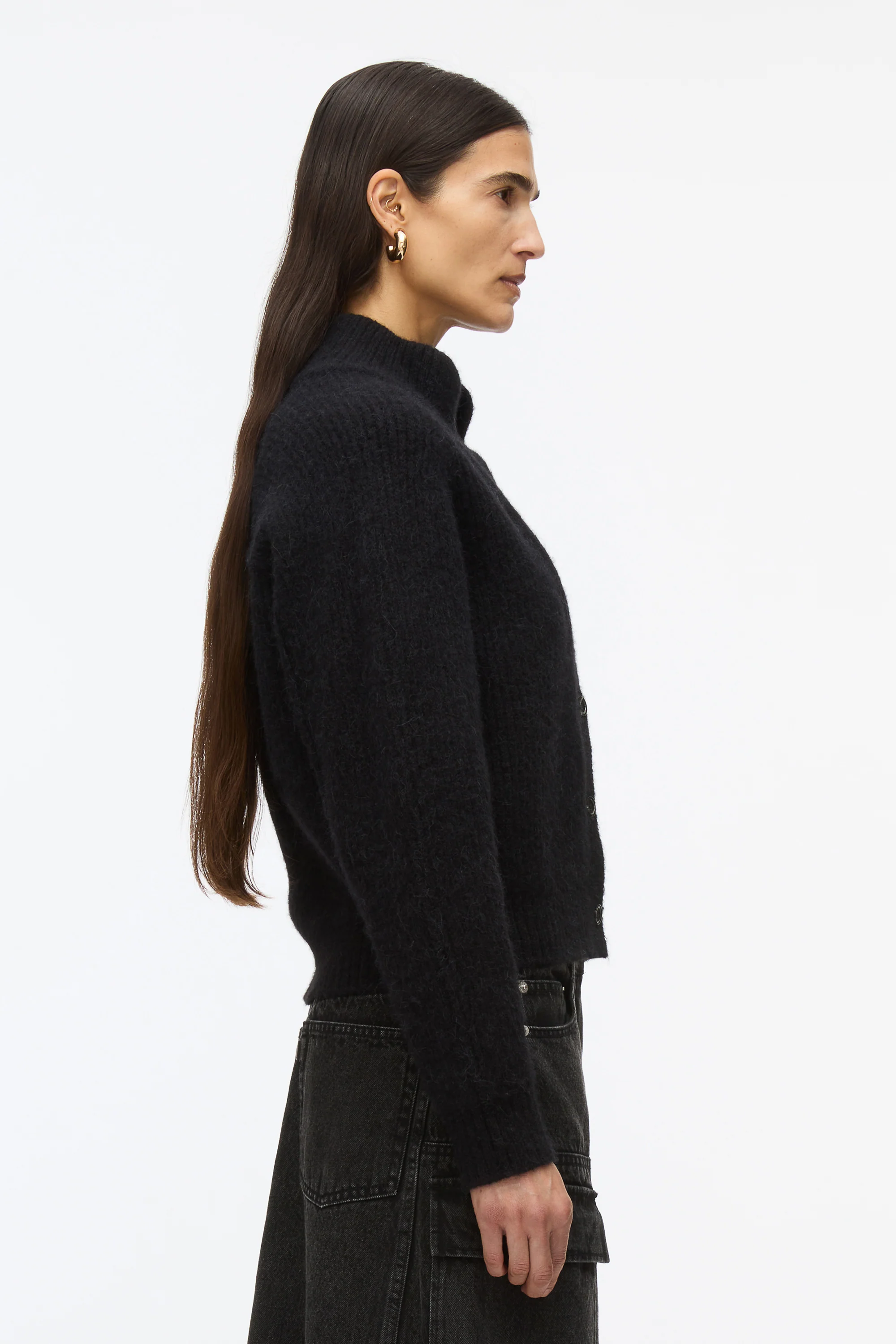 Infinity Placket Cardigan - Image 4