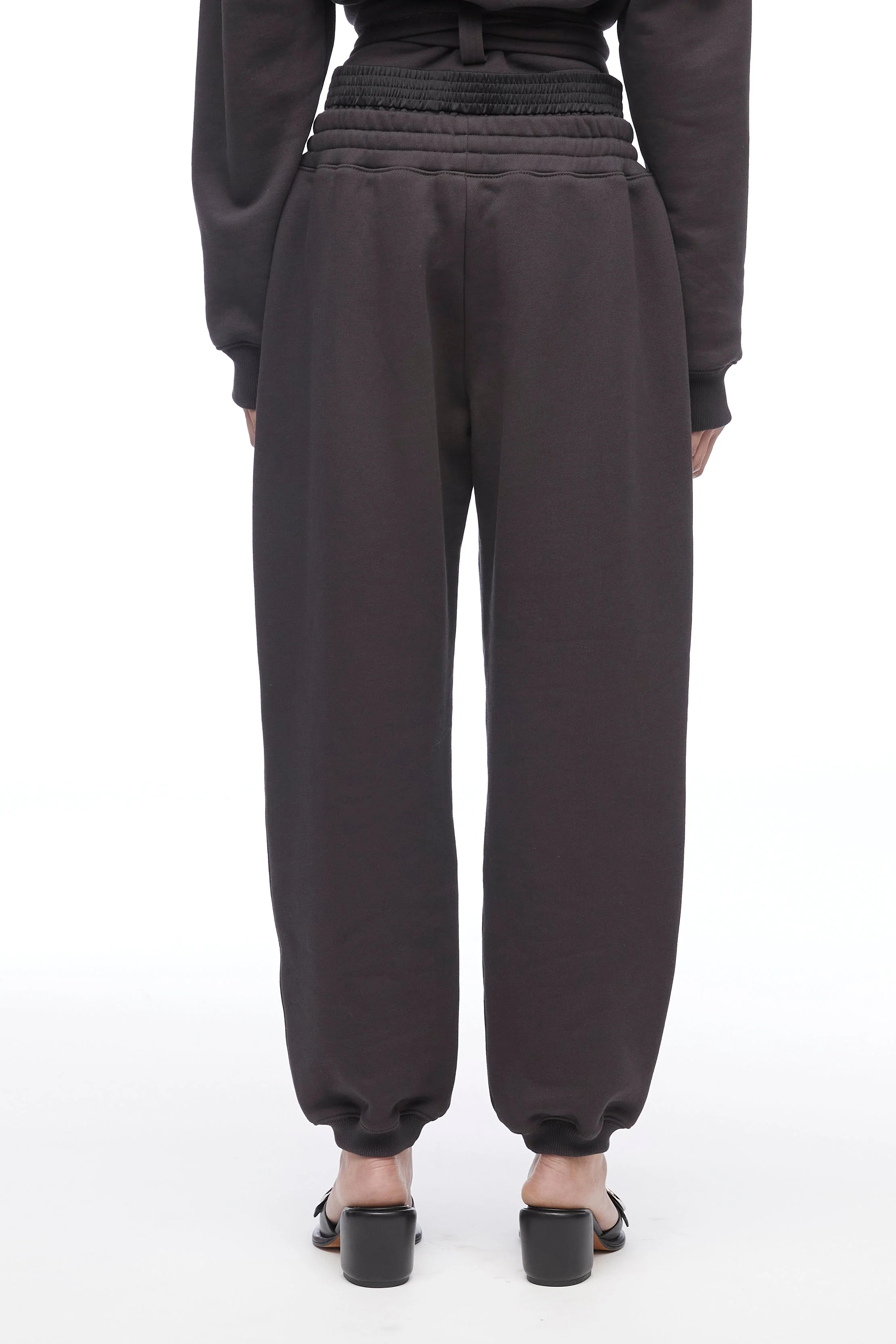 Jogger Sweatpant With Satin Boxer Waistand - Image 5