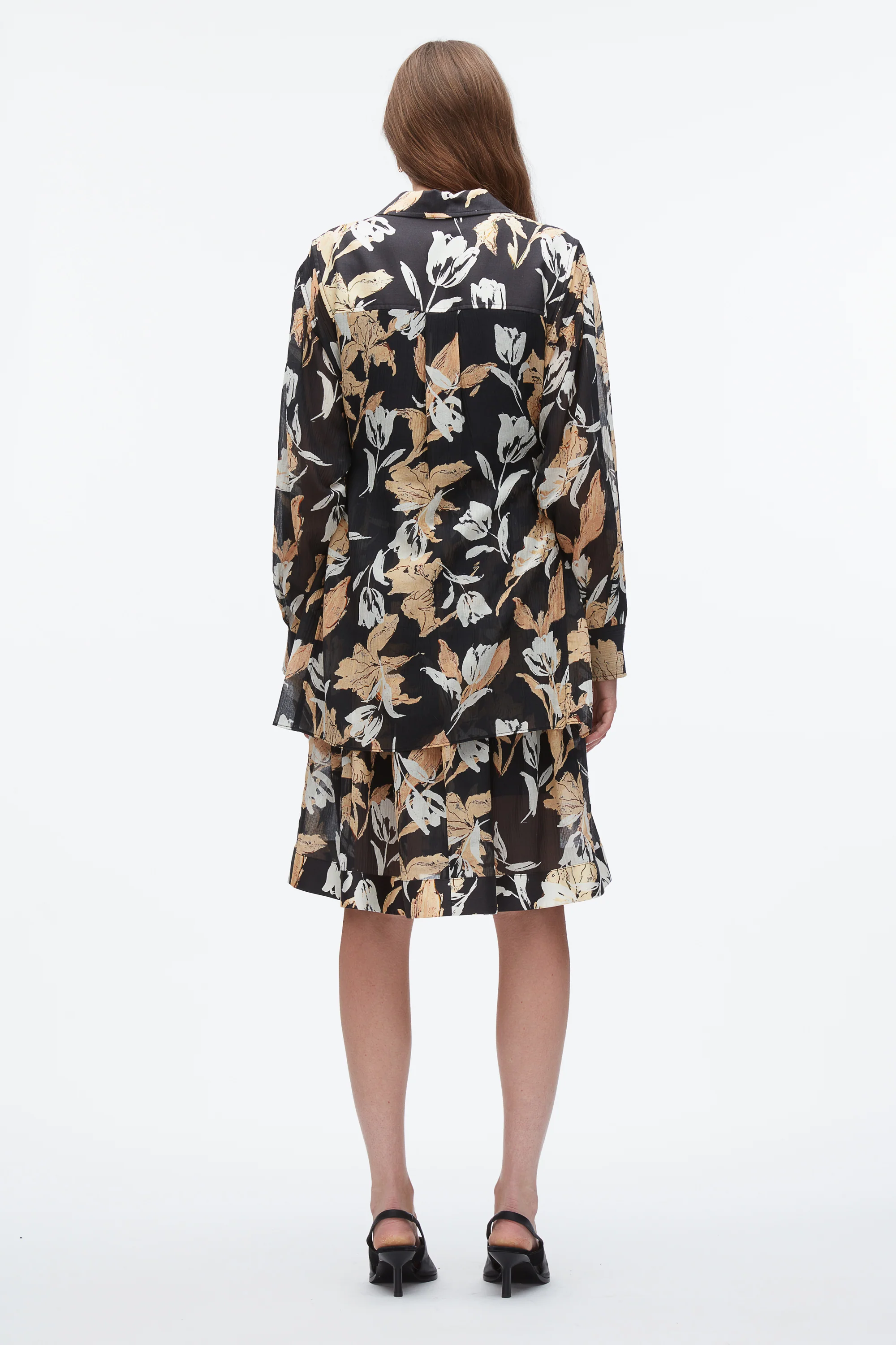 Joyful Tulip Shirt Dress - Image 4