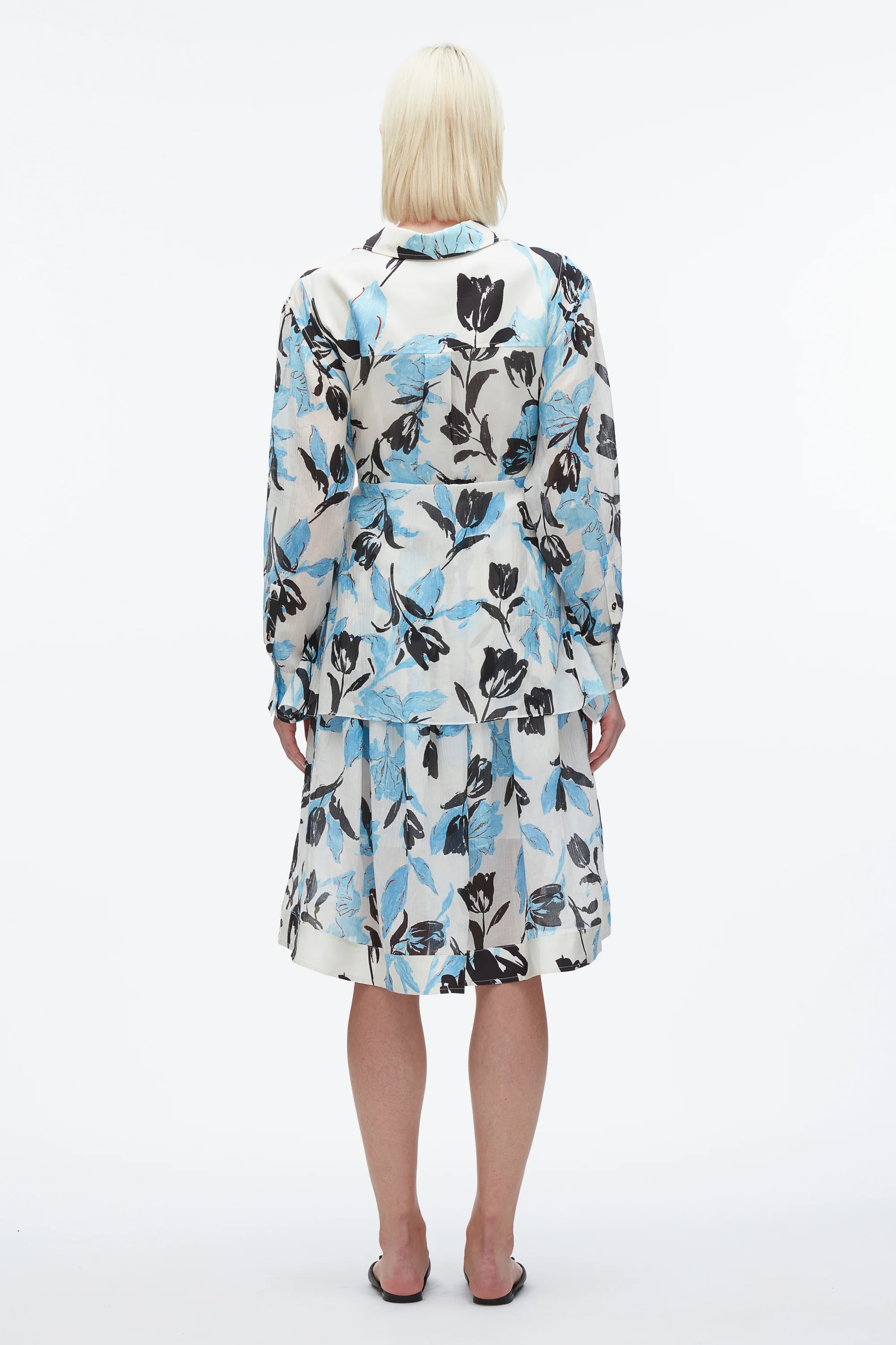 Joyful Tulip Shirt Dress - Image 10