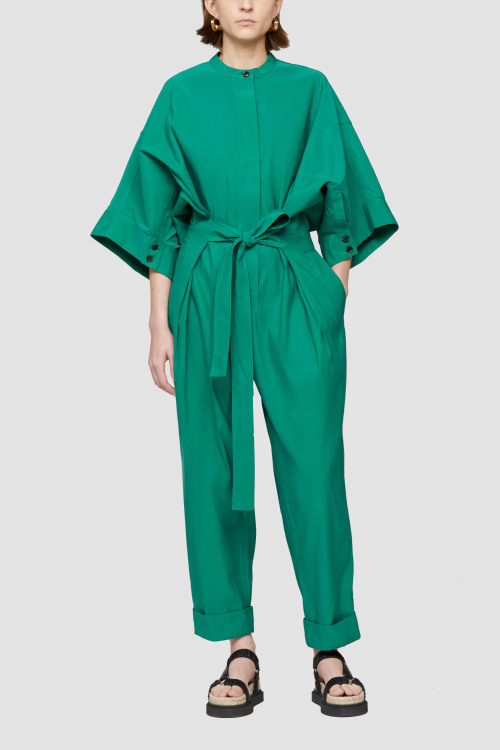 Jumpsuit W Smocked Waistband - Image 10