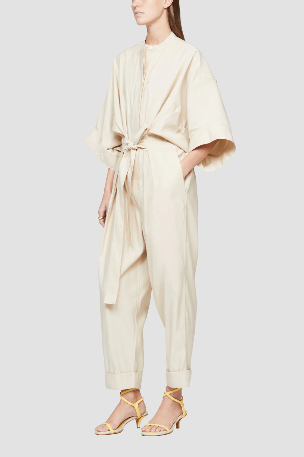Jumpsuit W Smocked Waistband - Image 4