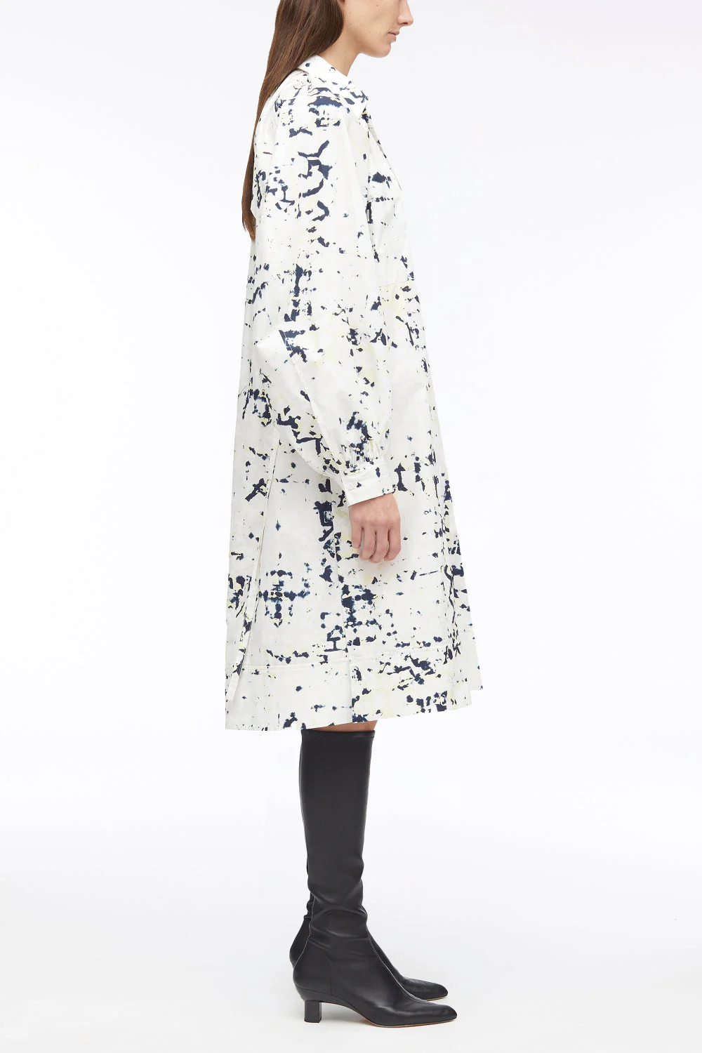 Kaleidoscope Print Poplin Shirt Dress - Image 3