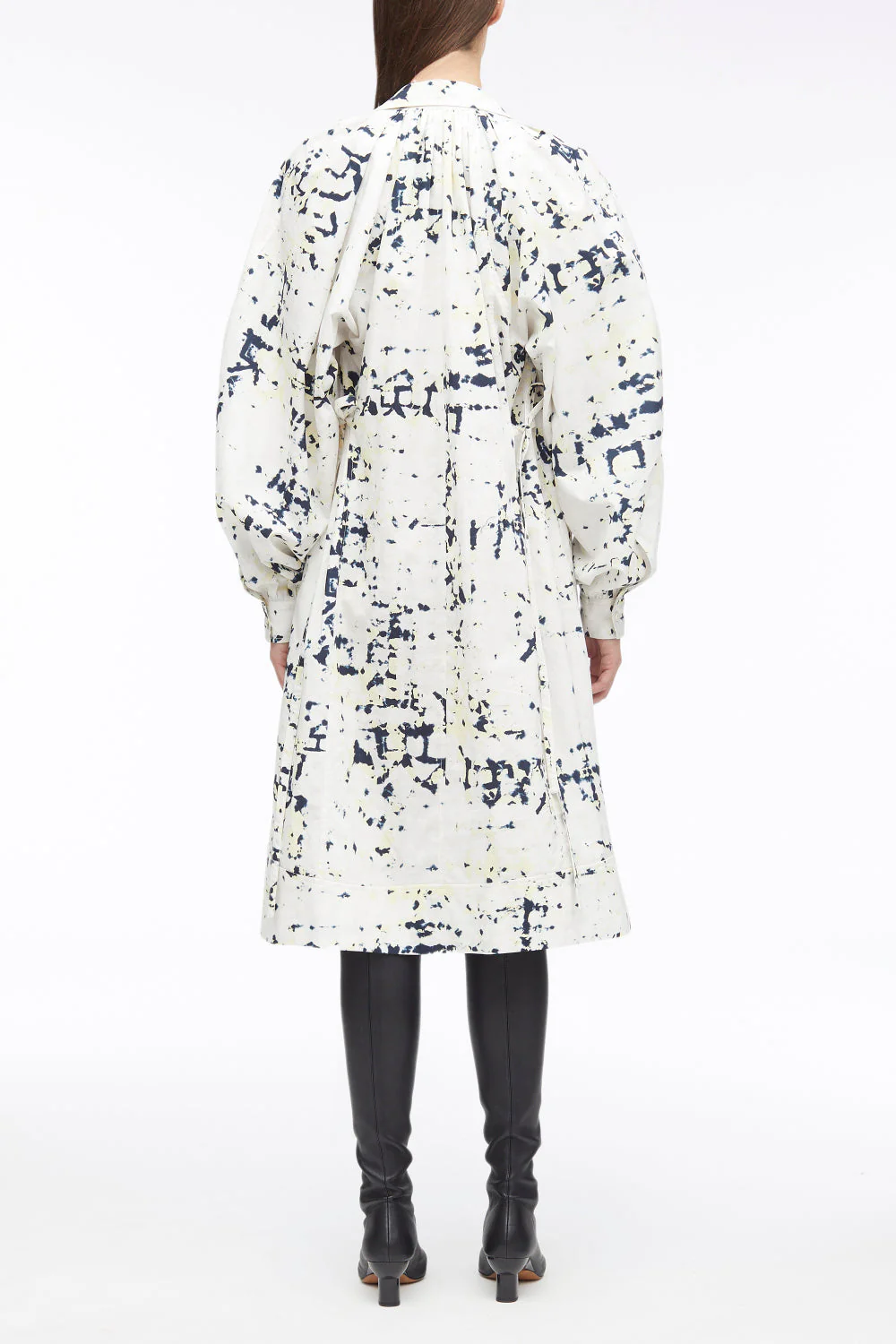 Kaleidoscope Print Poplin Shirt Dress - Image 4