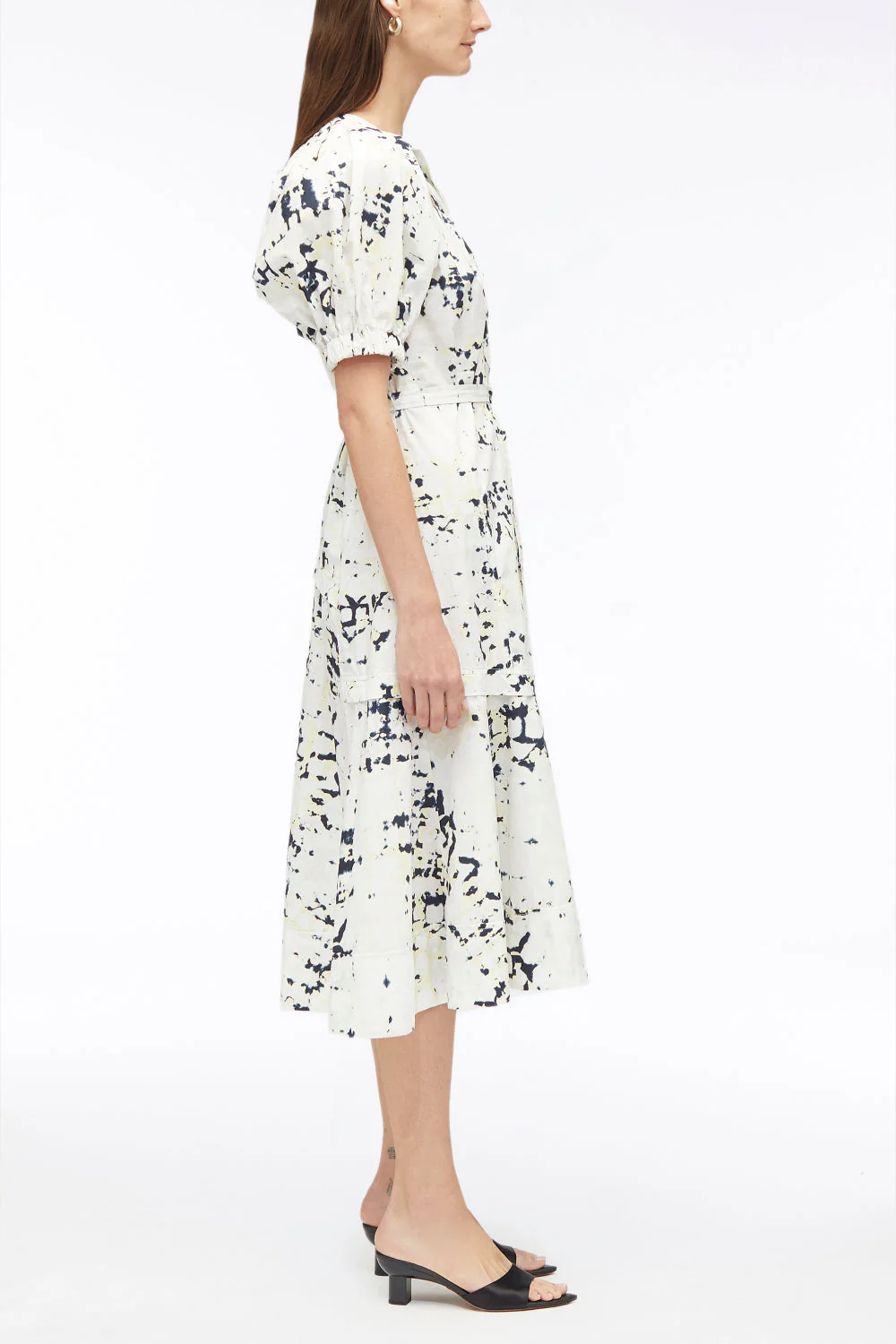 Kaleidoscope-Print Waisted Dress - Image 3