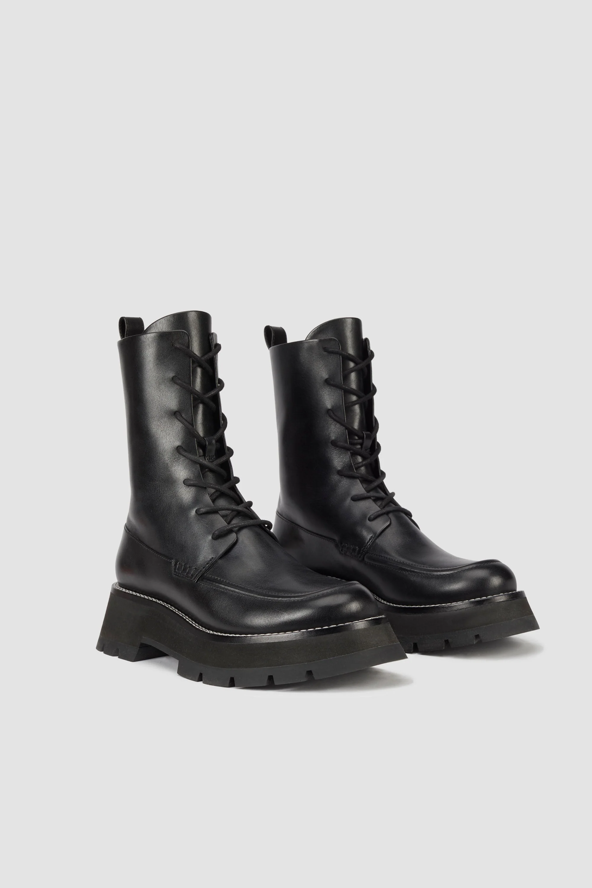 Kate Lace-Up Combat Boots - Image 6
